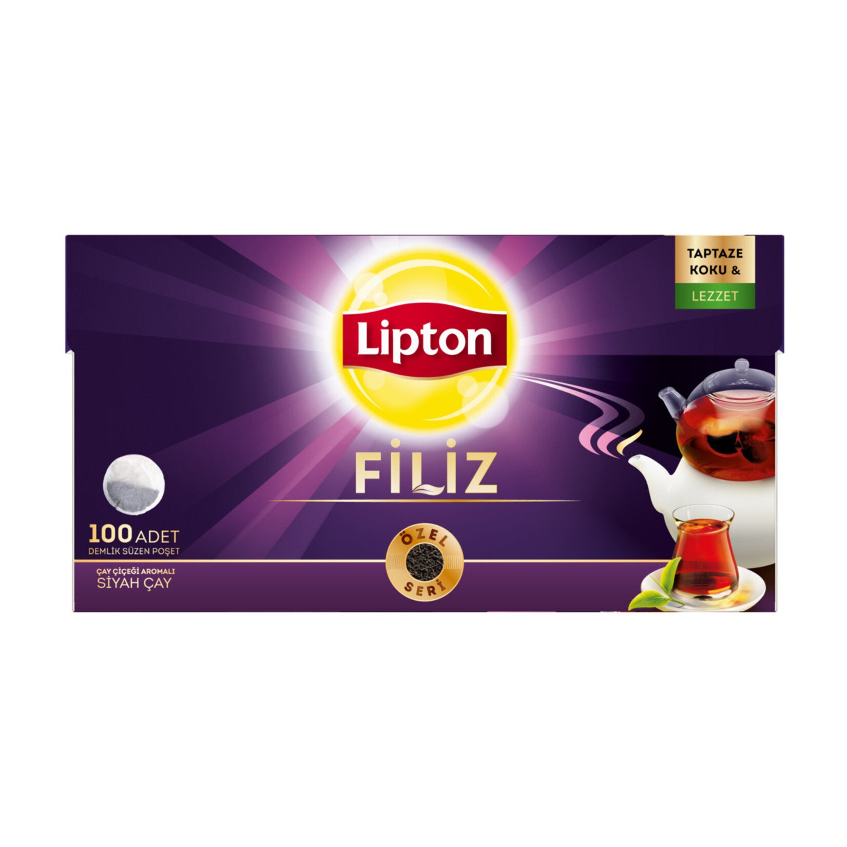 Lipton Filiz Black Tea Bags for Teapot 100 Pcs 320 G – Turcamart
