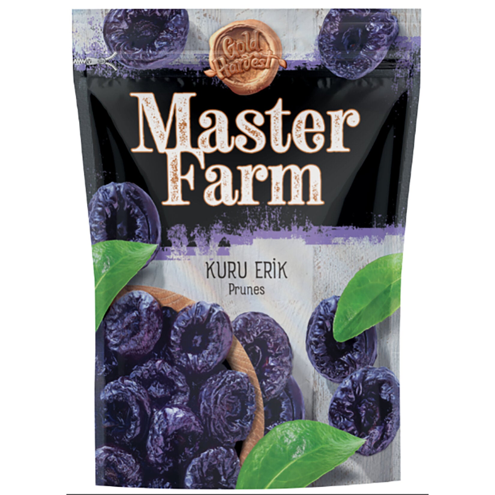 Enjoy the rich, naturally sweet taste of Master Dried Prunes, a wholesome Turkish snack packed with 