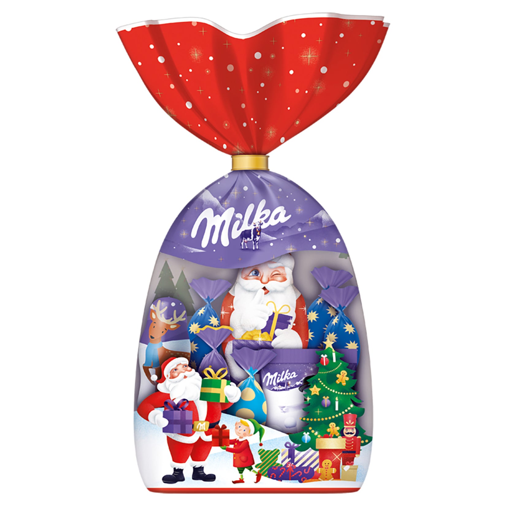 Celebrate the holiday season with the Milka Xmas Choco Mix Bag, a delightful assortment of Milka’s s