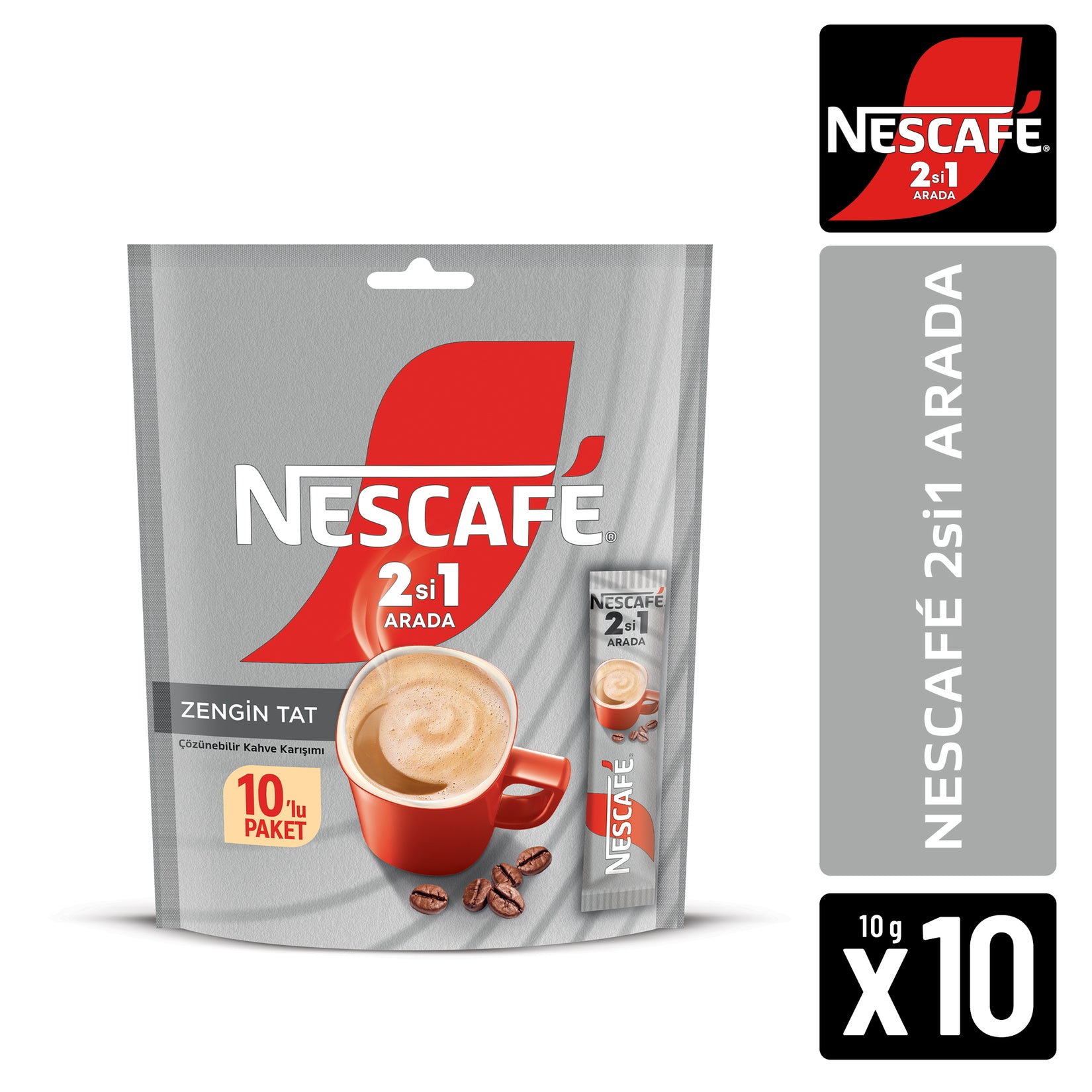 Nescafe 2 in 1 Package 10 pcs.