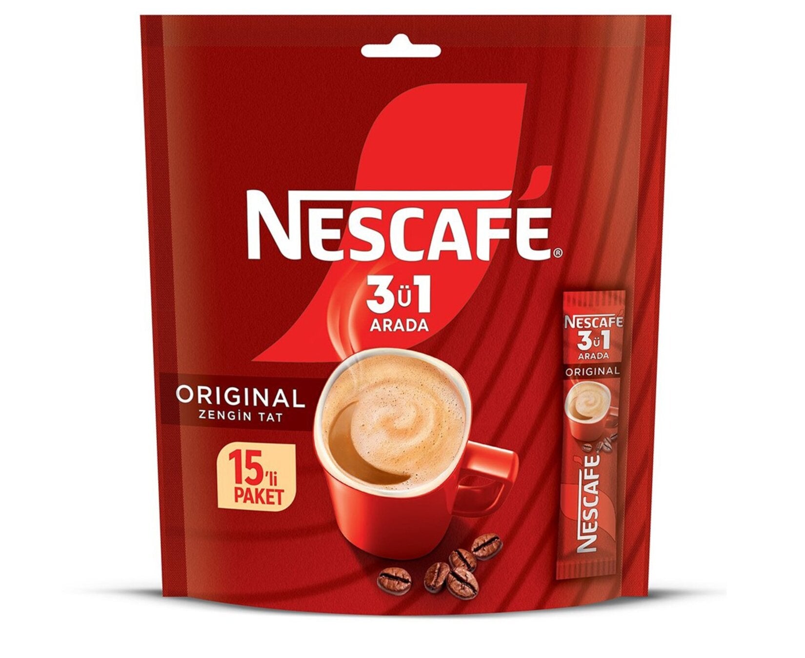 Nescafe 3-in-1 Package 15 pcs. 262 G