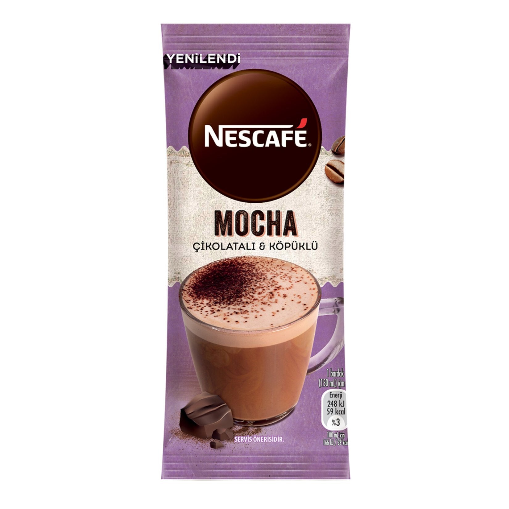 Nescafe Mocha Instant Coffee (Chocolate Sparkling) 17g
