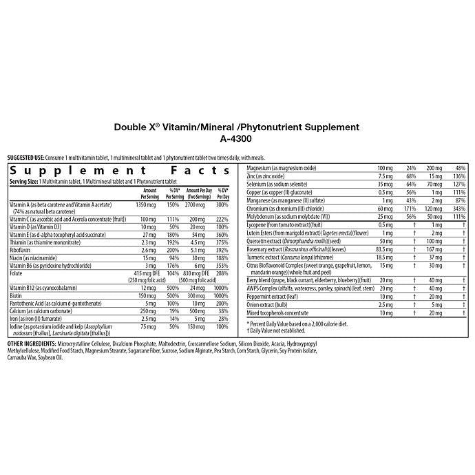 Nutrilite™ Double X™ Multivitamin - 31 Day Supply with Case 186 Tablets