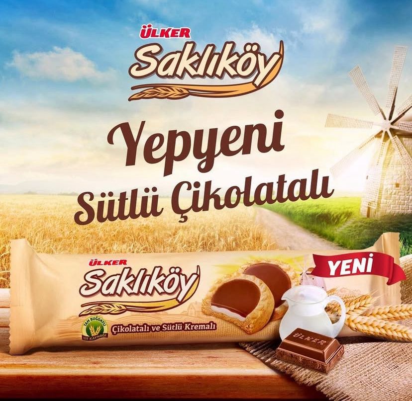 Saklikoy Chocolate and Milk Cream 3.53 oz (100g)
