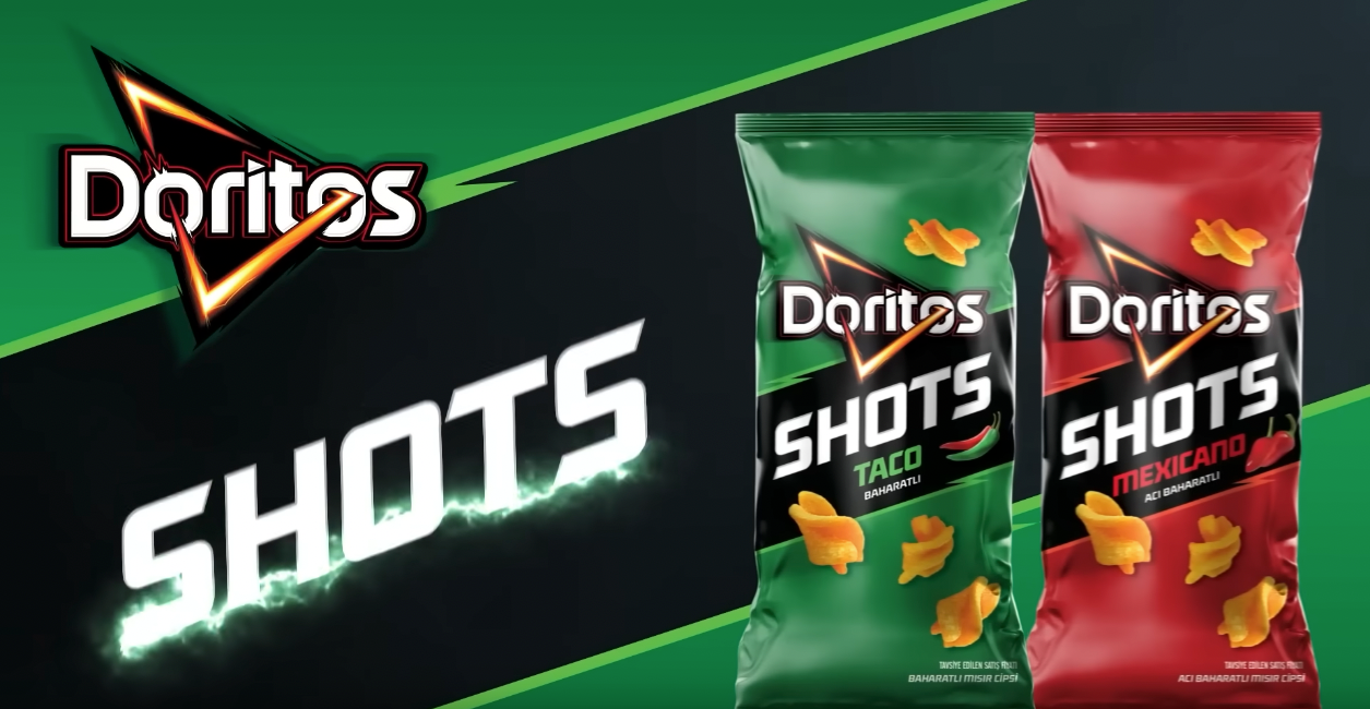 Green Doritos Shots Taco Spicy Small Chips