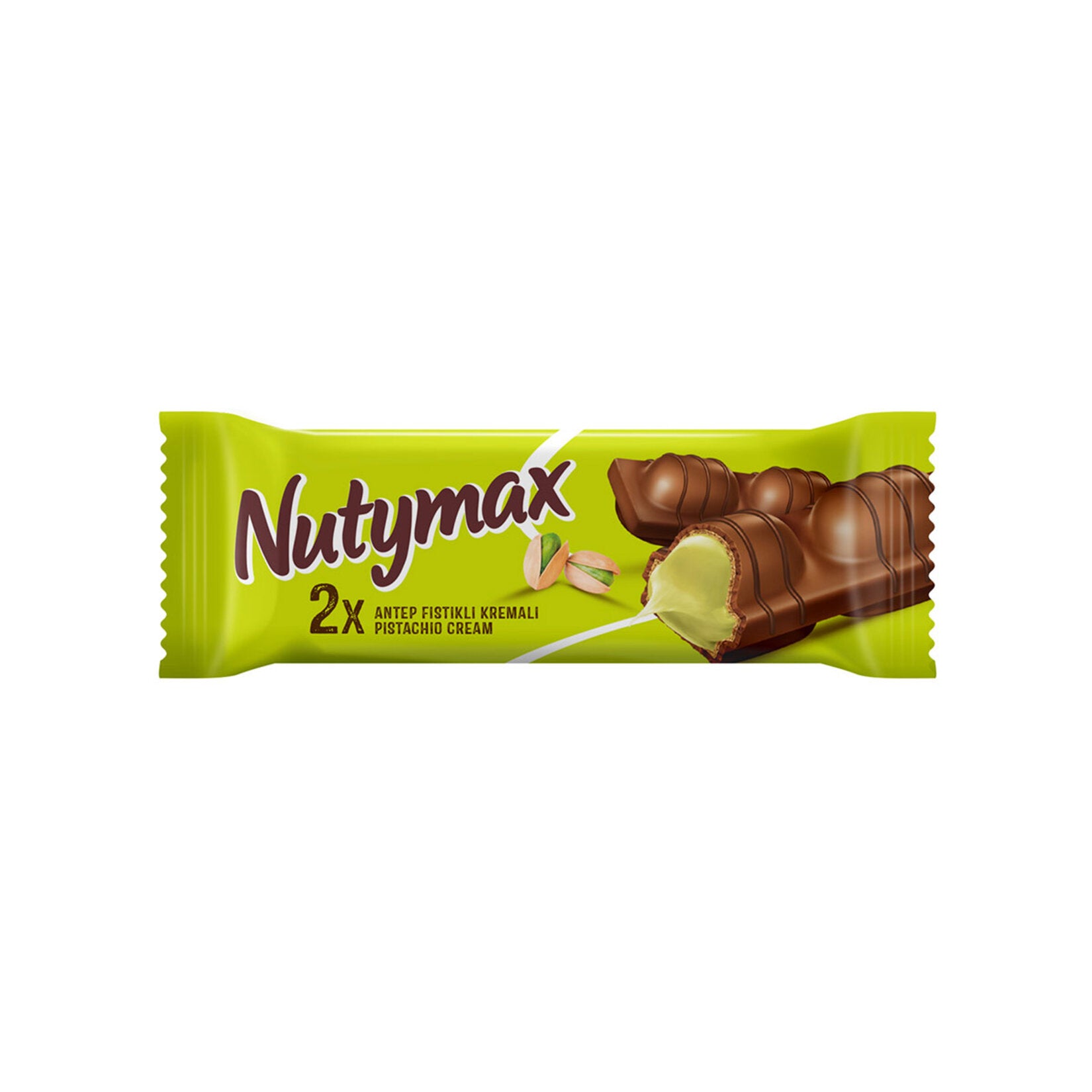 Sölen Nutymax Milk Chocolate Coated Pistachio Wafer 1.55 oz (44 g)
