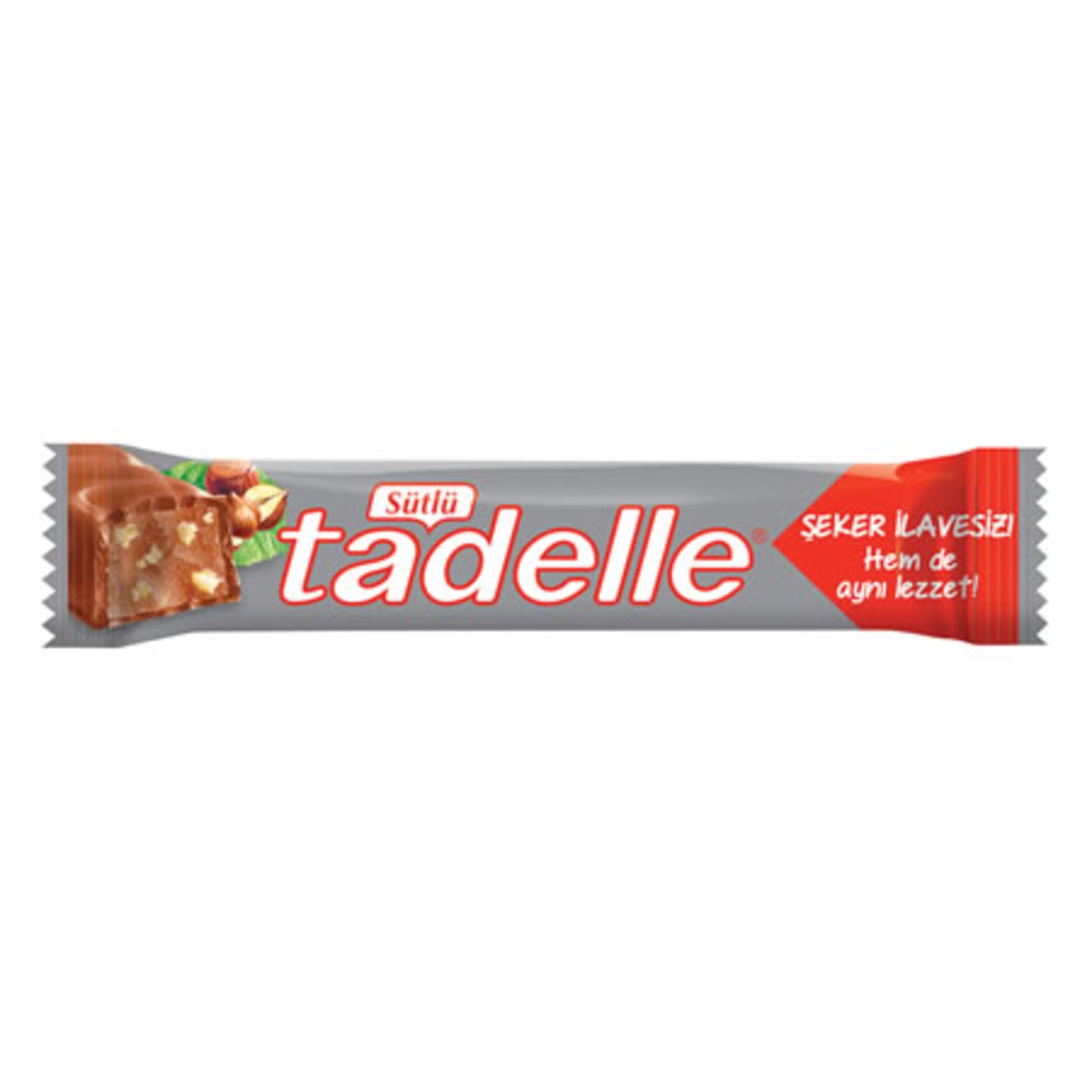 Tadelle No Sugar Added Milk Chocolate Bar offers the rich, creamy taste of milk chocolate with a haz