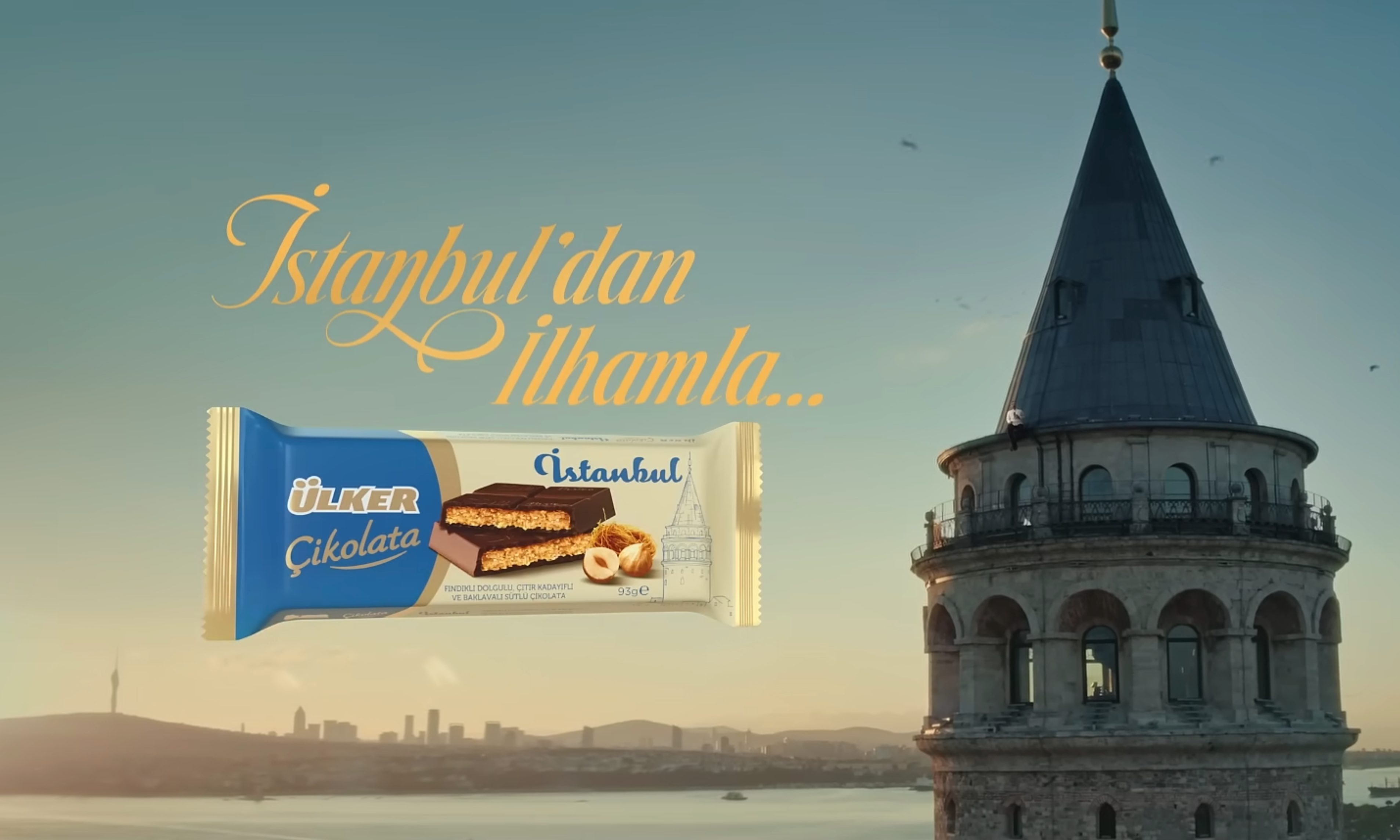 Ulker Chocolate Istanbul Advertising Image