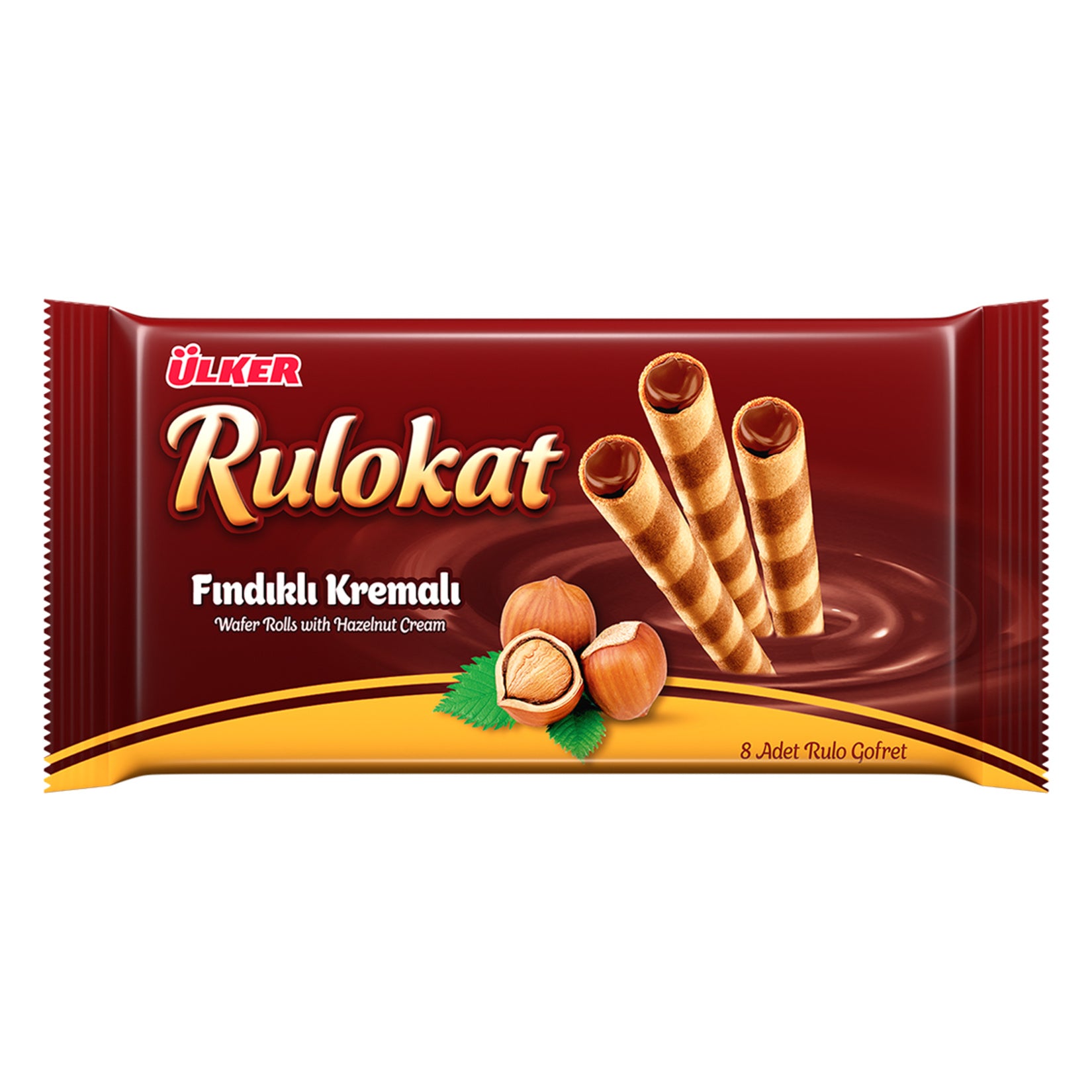 Ulker Rulokat 9 Kat Tat Hazelnut Wafer Roll 1.4 oz (42 g) – Turcamart