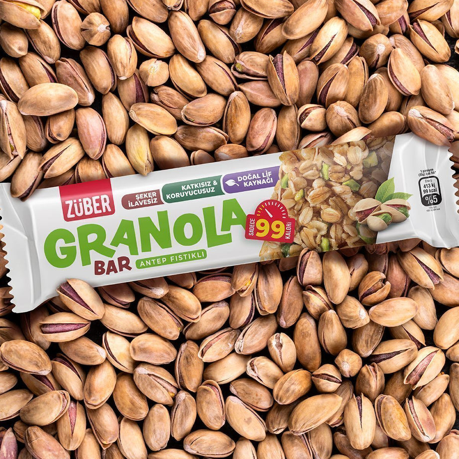 Züber Granola Bar with Pistachio 0.88 oz (25 g)