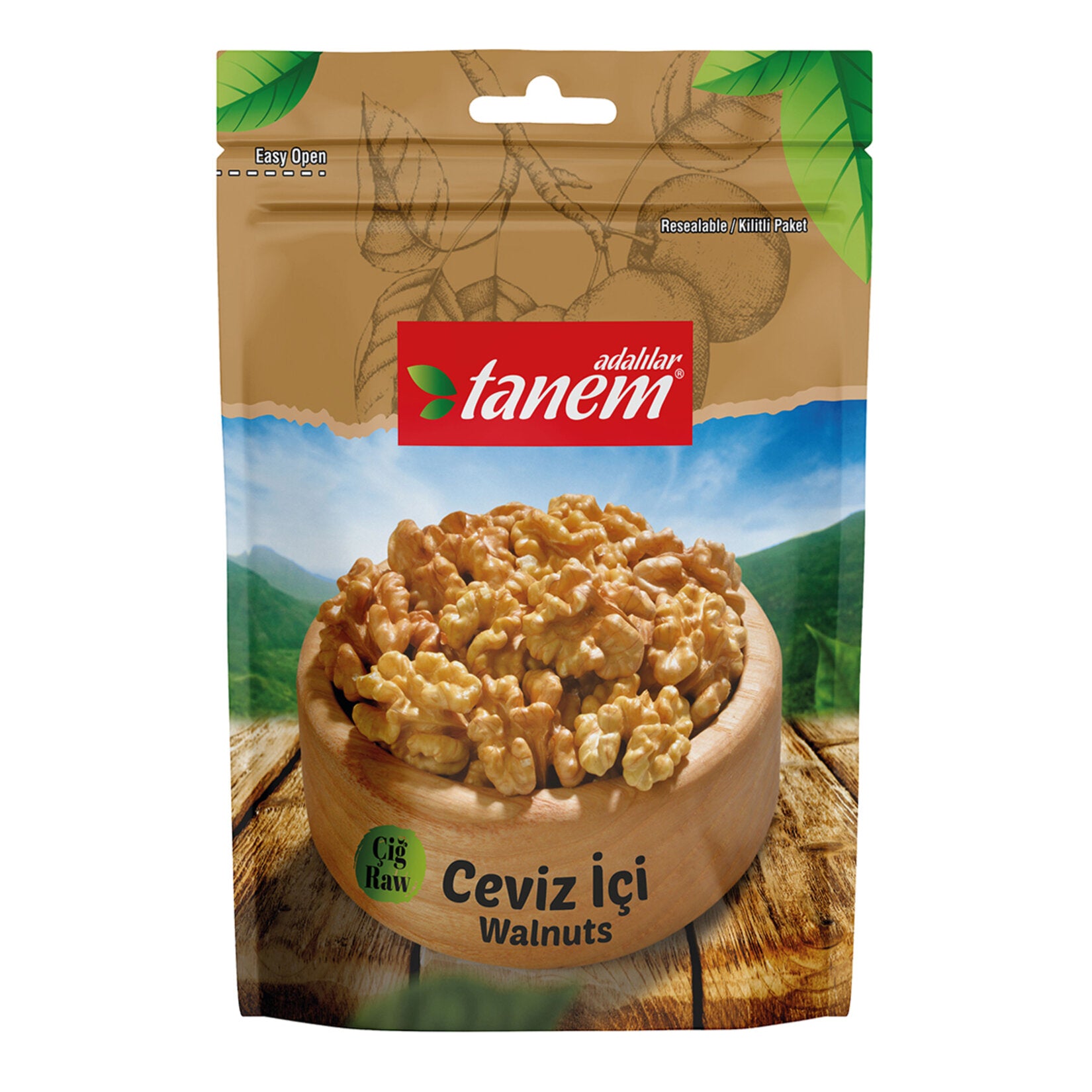 Adalilar Tanem Walnut Kernels bring you premium-quality walnuts carefully selected and packed in Türkiye.