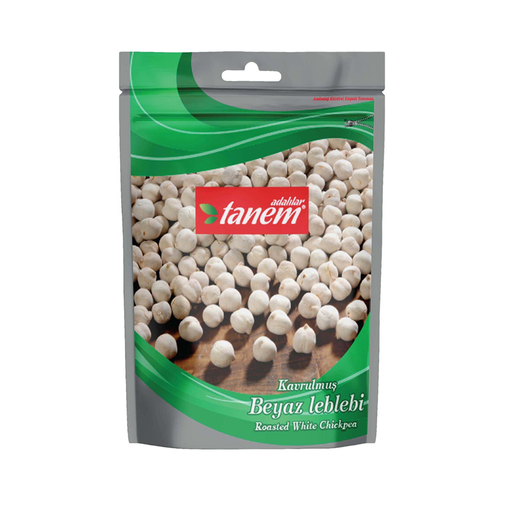 Adalilar Tanem White Roasted Chickpeas are a classic Turkish snack made from carefully roasted white chickpeas and lightly seasoned with salt.