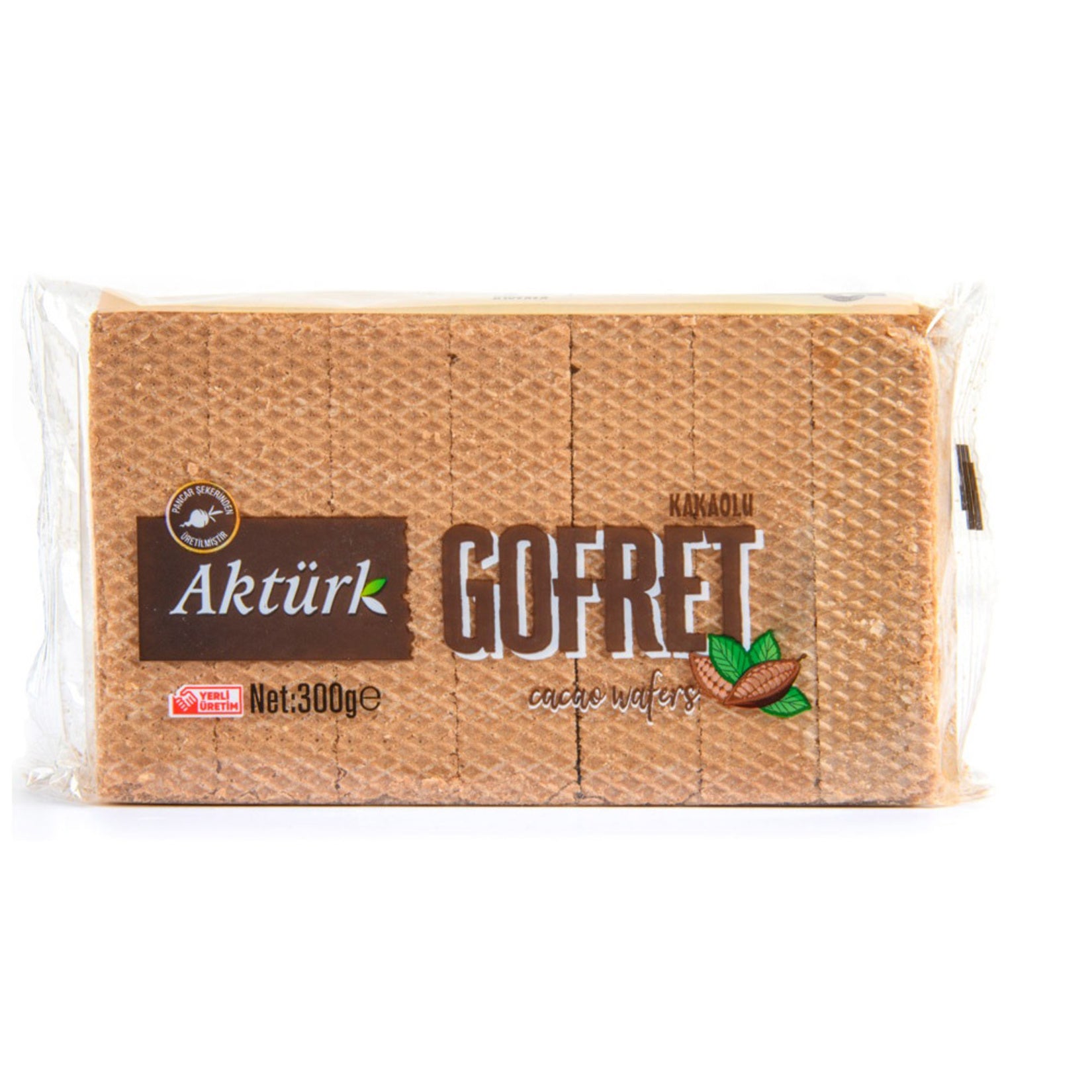 Akturk Cacao Wafer delivers a rich, chocolatey crunch in every bite.