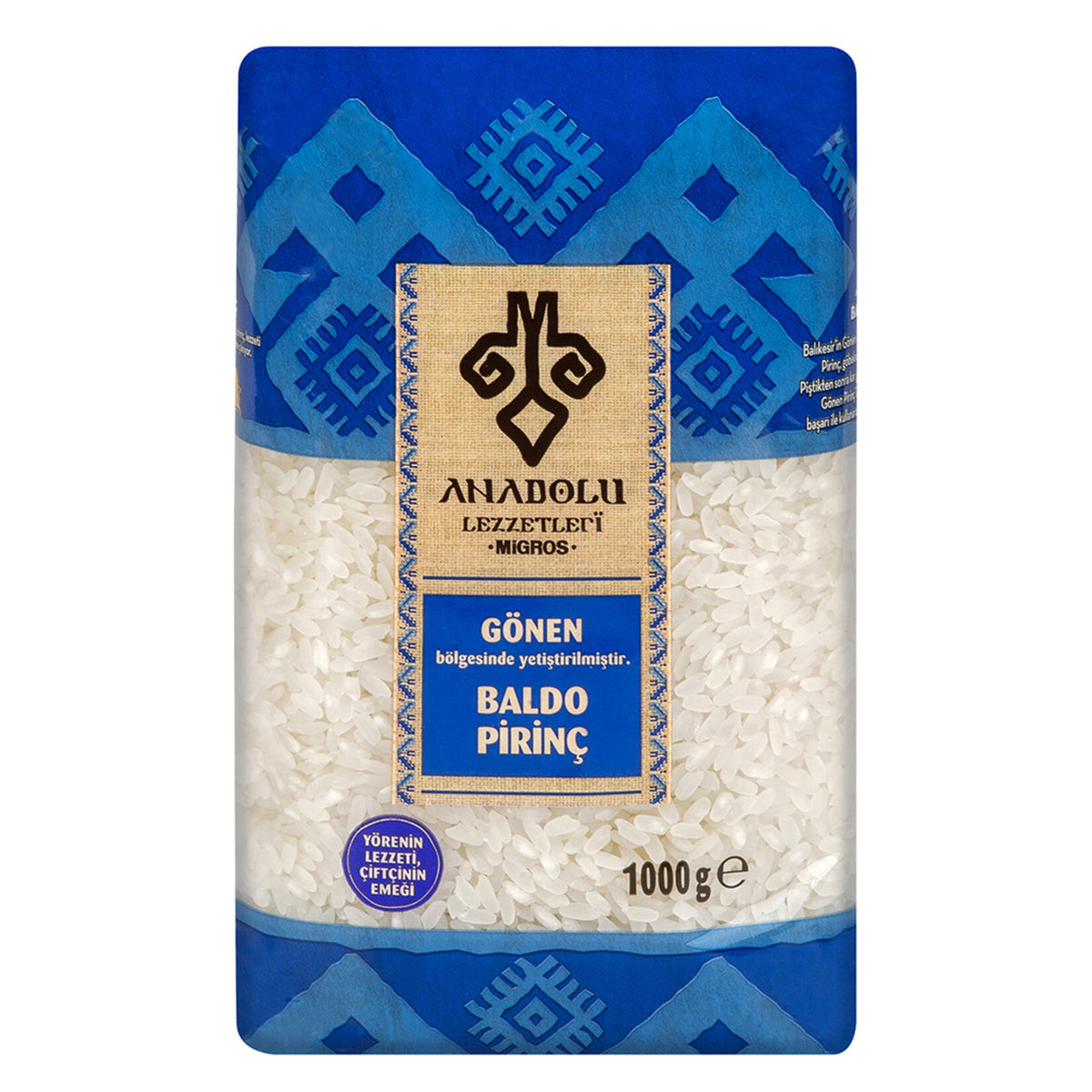 Baldo Rice Anadolu Lezzetleri Baldo Rice 35.2 oz (1 kg) – Turcamart