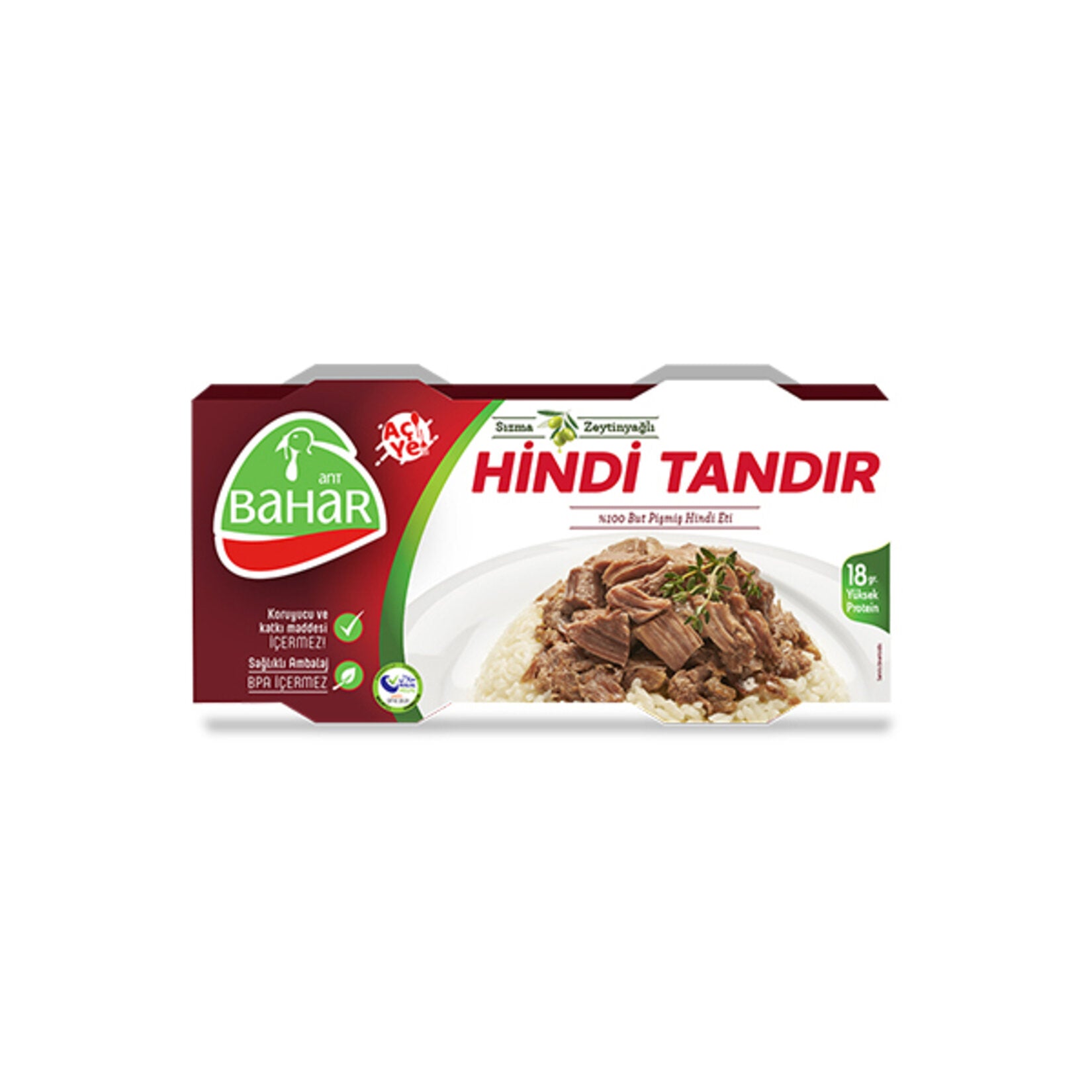 Ant Bahar Tandir Turkey Canned brings the rich, slow-cooked flavor of traditional Turkish tandir-style turkey straight to your kitchen.