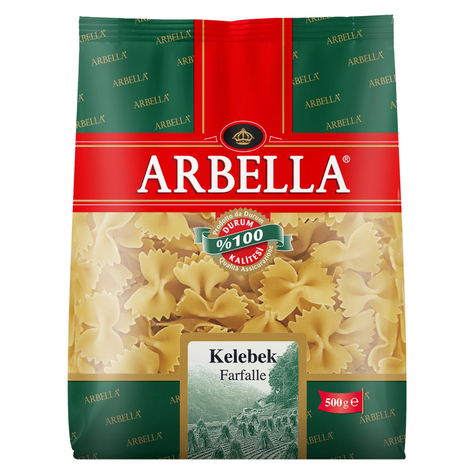 Bring the taste of traditional Turkish cuisine to your kitchen with Arbella Butterfly Pasta.