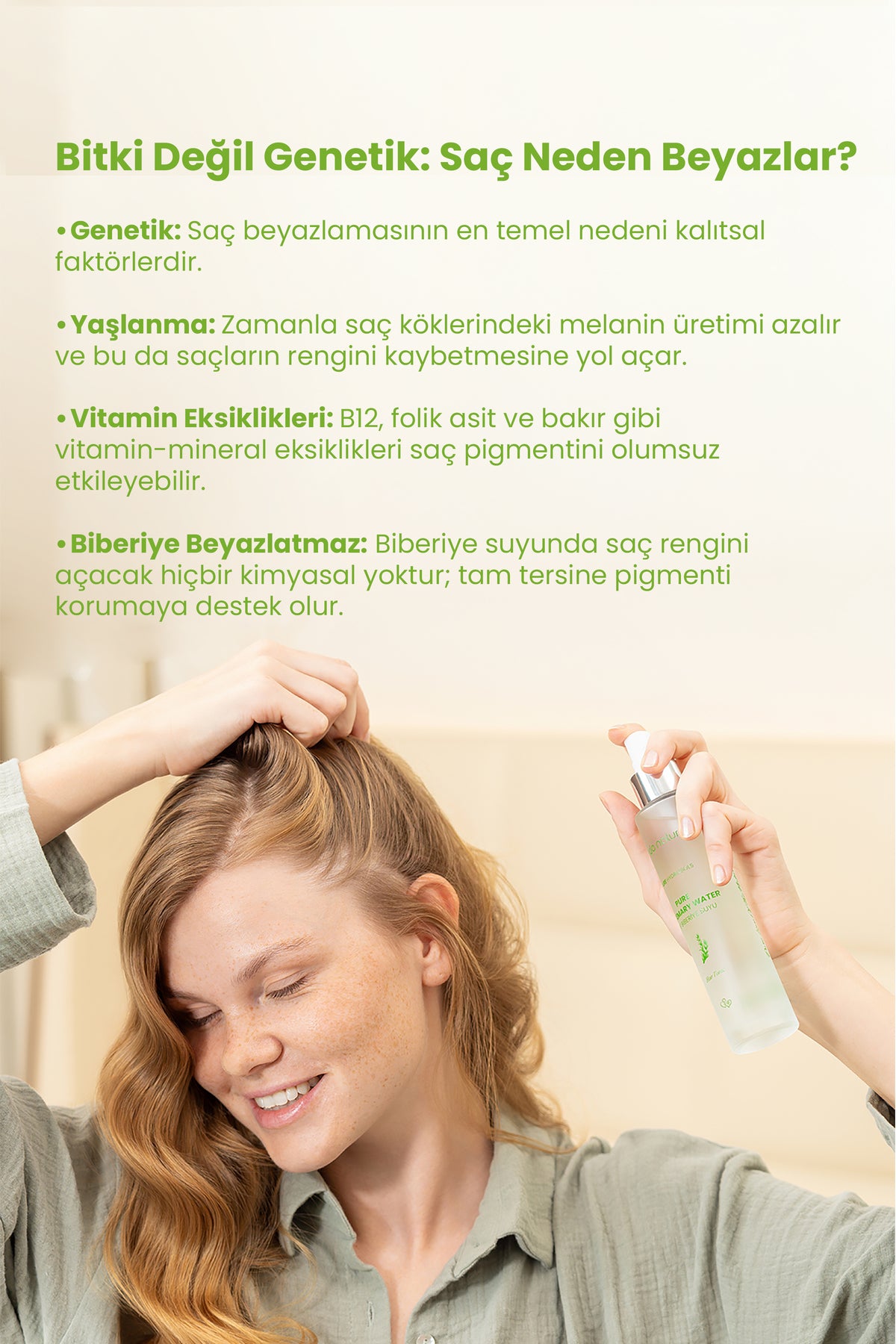 Bade Natural Rosemary Water Hair Tonic is formulated with 100% pure rosemary hydrosol (Rosmarinus officinalis water) to help reduce hair shedding, nourish the scalp, and support stronger, fuller-looking hair.