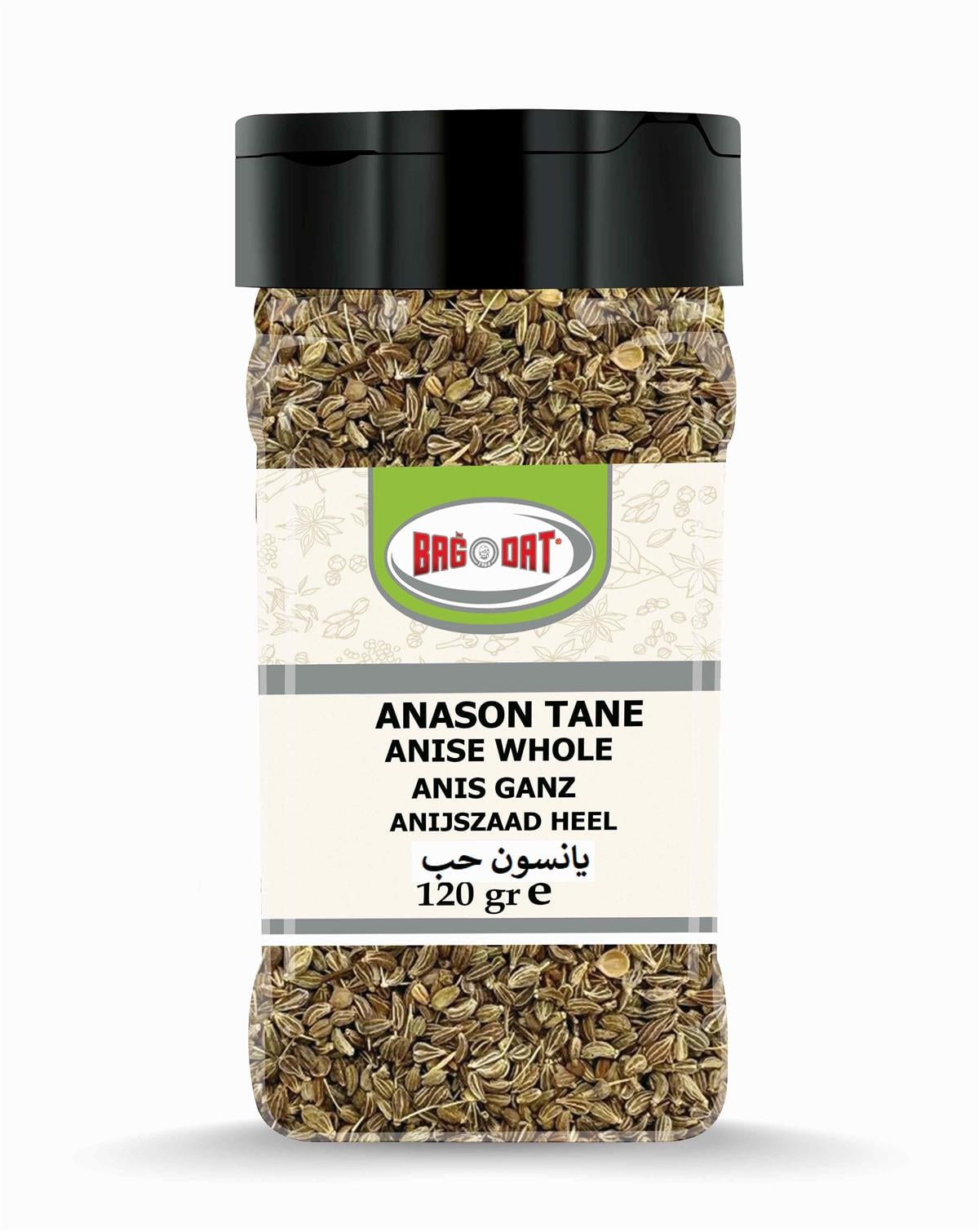 Bagdat Anise Seeds bring the distinctive sweet and licorice-like aroma of traditional Turkish kitchens straight to your home.