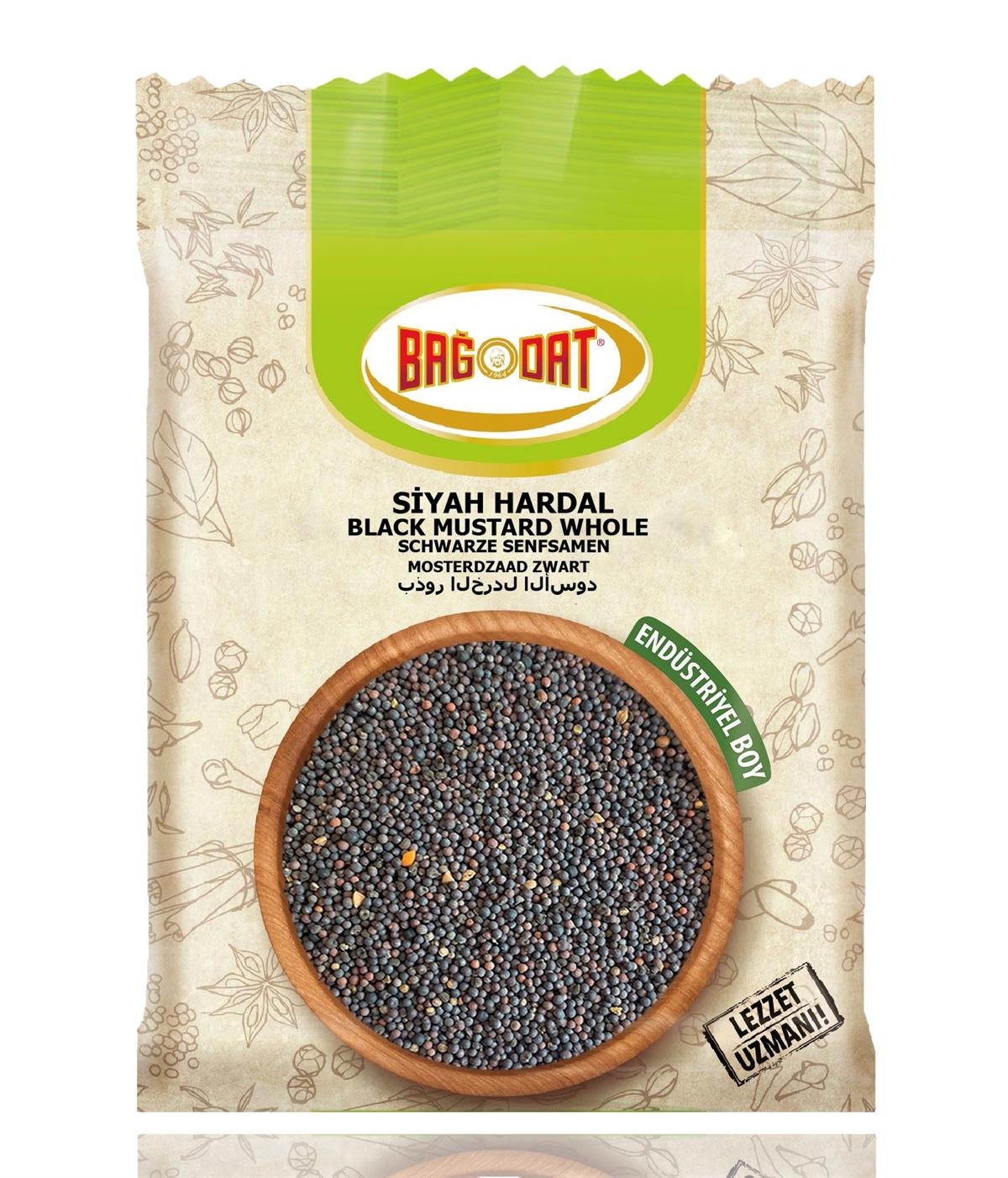 Bring bold, aromatic heat to your kitchen with Bağdat Black Mustard Seeds (Siyah Hardal Tane).