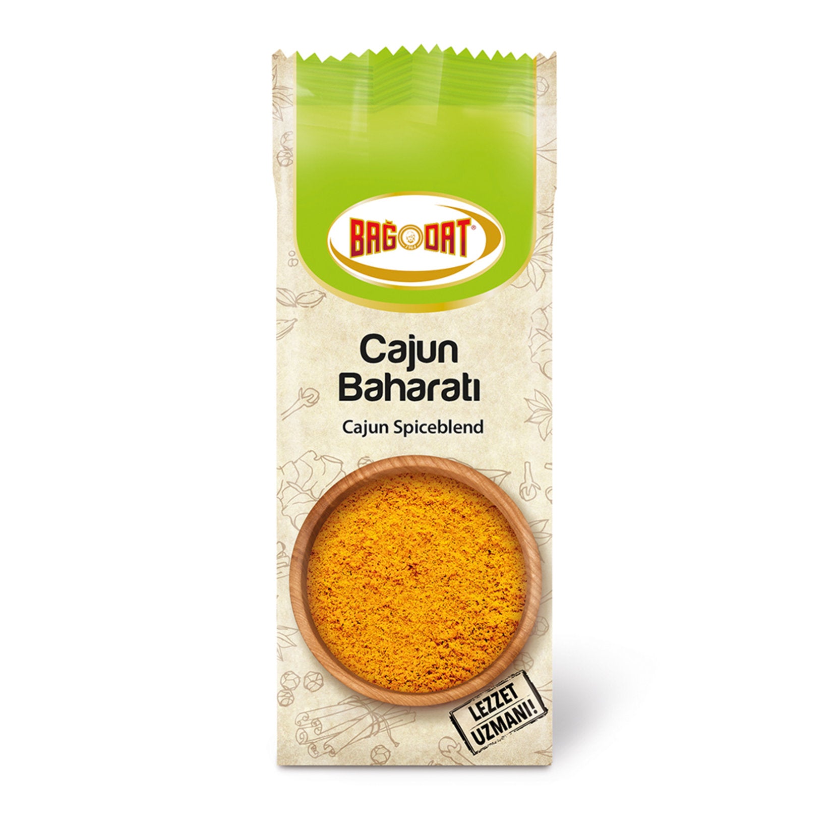 Bagdat Cajun Seasoning brings a bold, well-balanced blend of spices inspired by classic Cajun flavors and crafted with Turkish spice expertise.