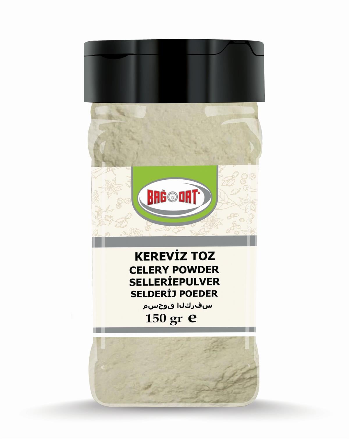 Bağdat Celery Powder brings the earthy, aromatic flavor of celery root and stalk into a convenient, ready-to-use ground form.