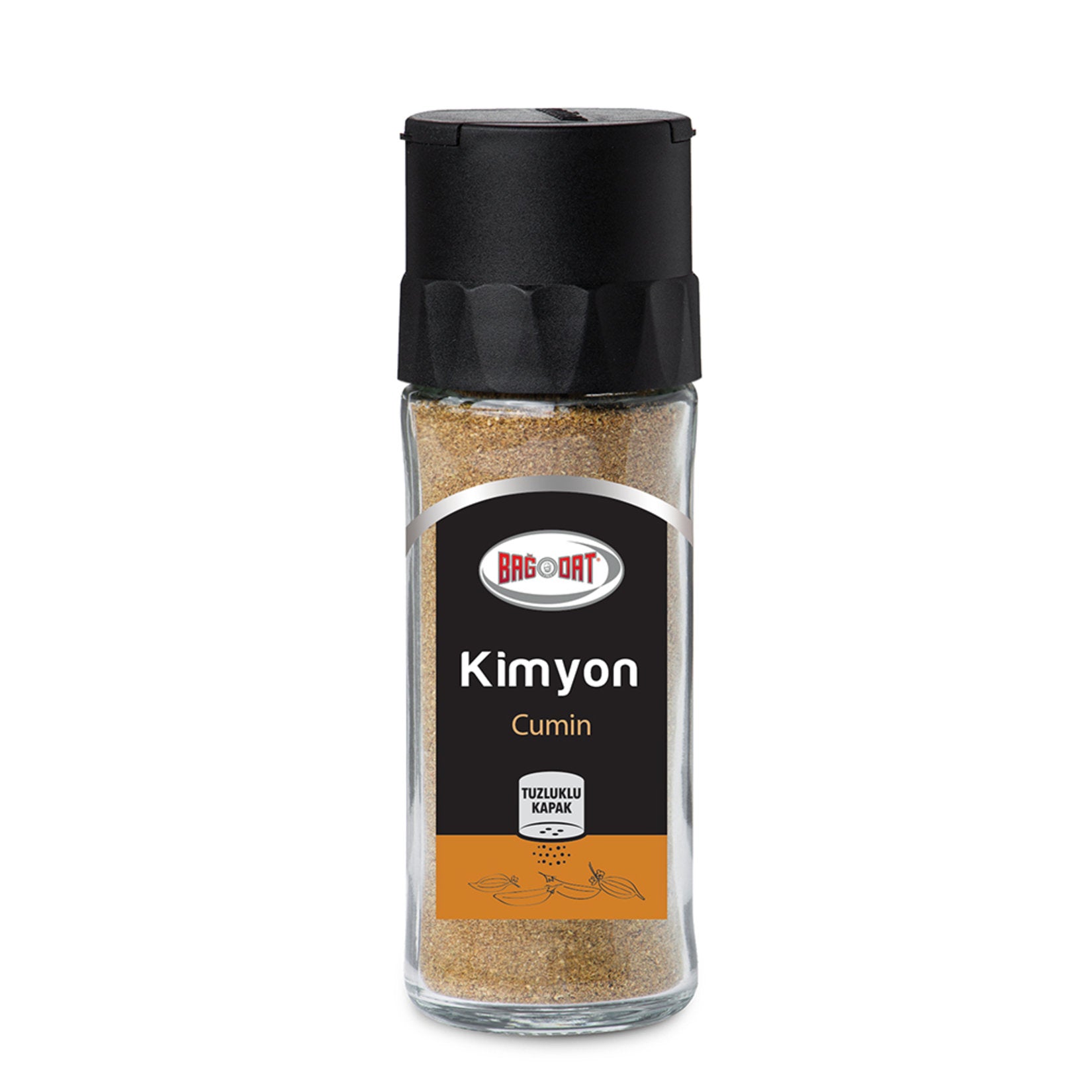 Add bold, earthy aroma to your favorite dishes with Bağdat Cumin in a convenient glass shaker.