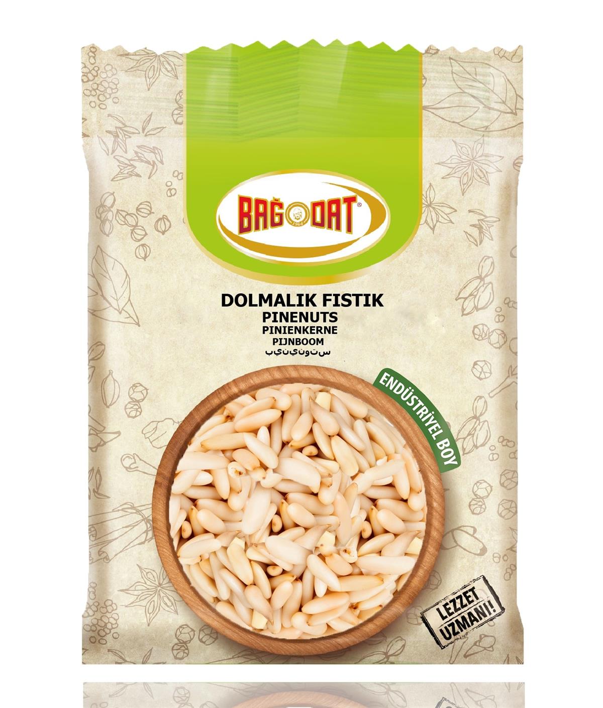 Bağdat Dolmalık Fıstık (Yerli) are classic Turkish pistachios used in home-style cooking and bakery recipes.