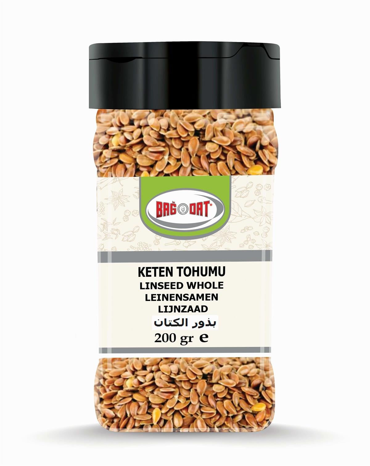 Bagdat Flax Seed is a versatile pantry staple made from high-quality whole flax seeds.