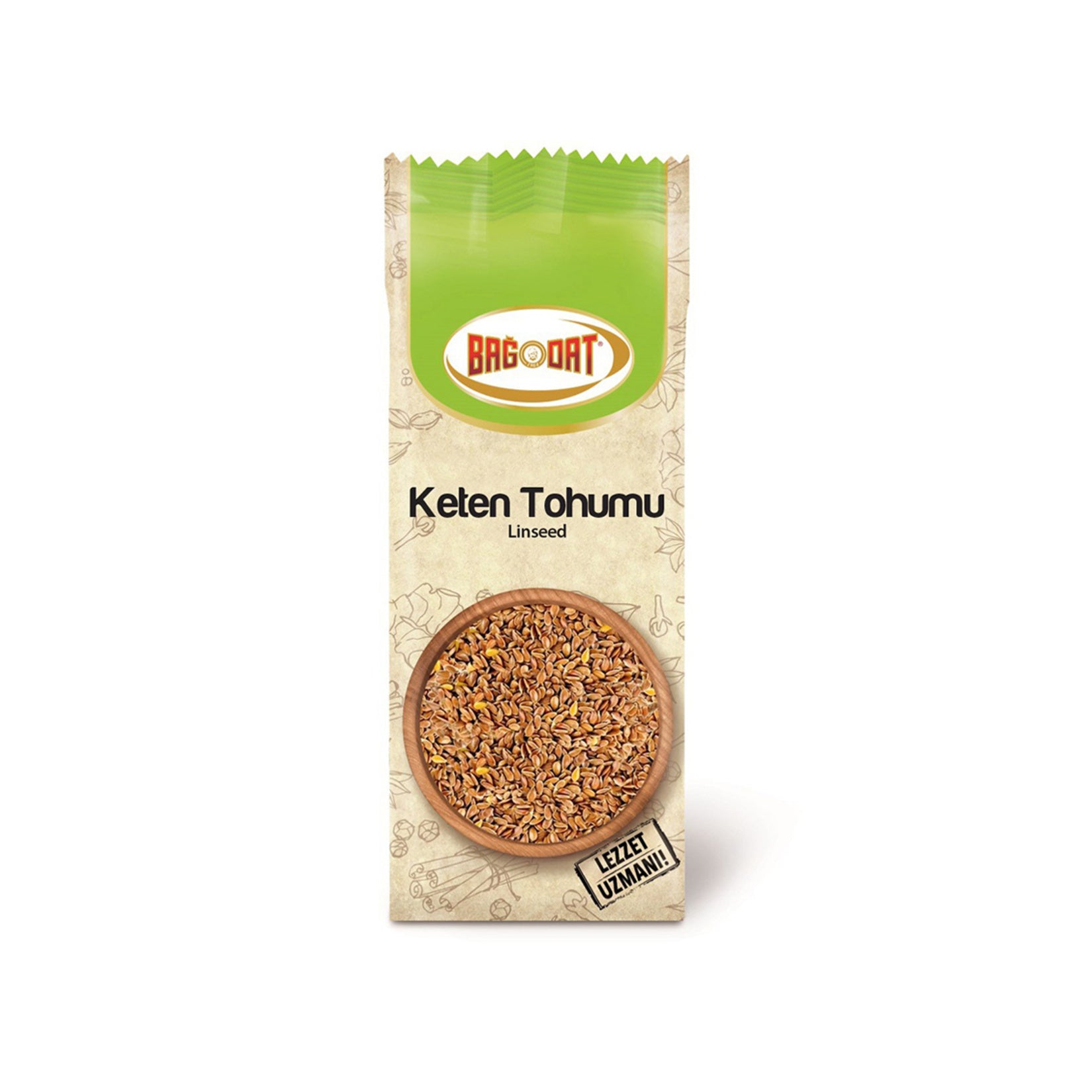 Enhance your meals with Bagdat Flax Seeds, a nutrient-rich pantry essential from Türkiye.