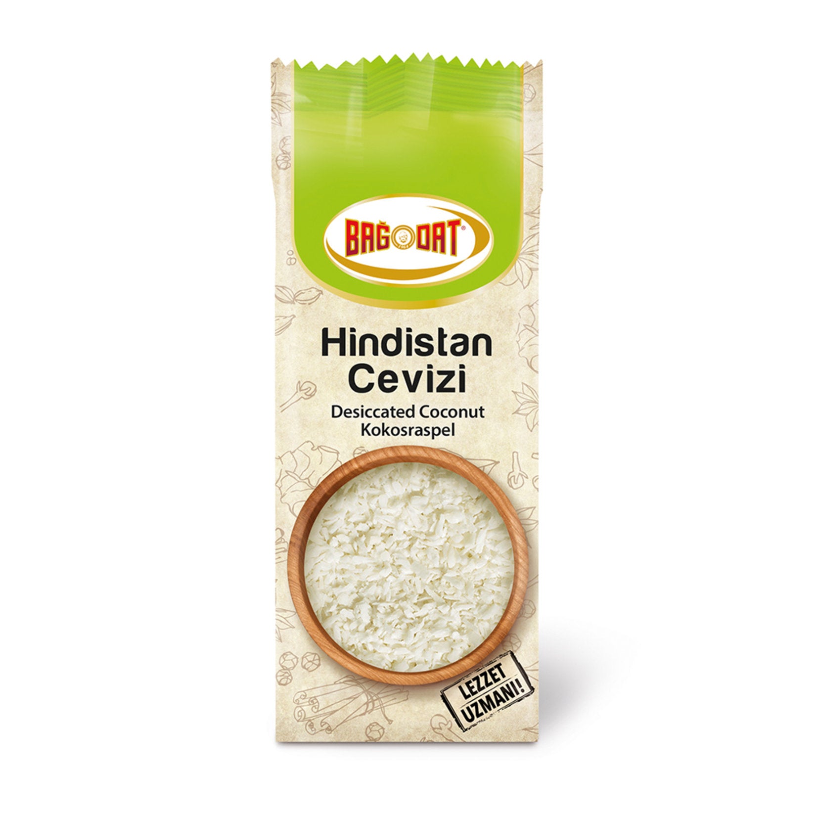 Bring a taste of tropical sweetness to your kitchen with Bagdat Grated Coconut.