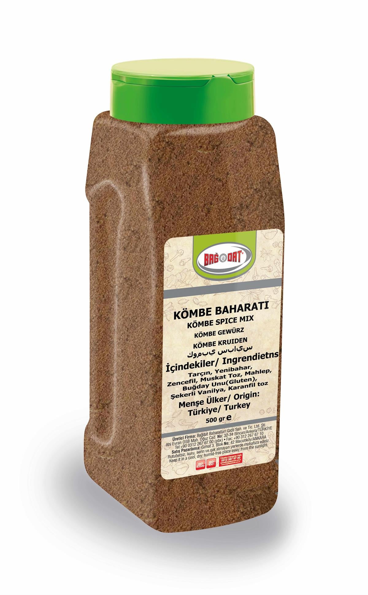 Bağdat Kömbe Baharatı is a traditional Turkish spice blend made for the famous kombe cookies and other festive baked treats.