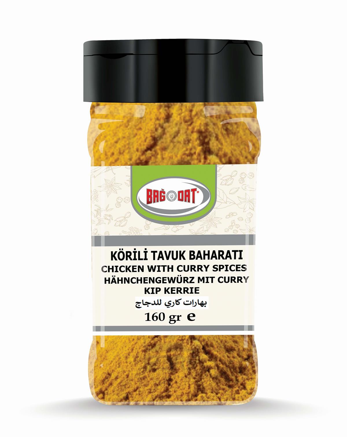 Bağdat Körili Tavuk Baharatı is a flavorful Turkish-style curry chicken seasoning blend designed to bring warm, aromatic depth to your meals.
