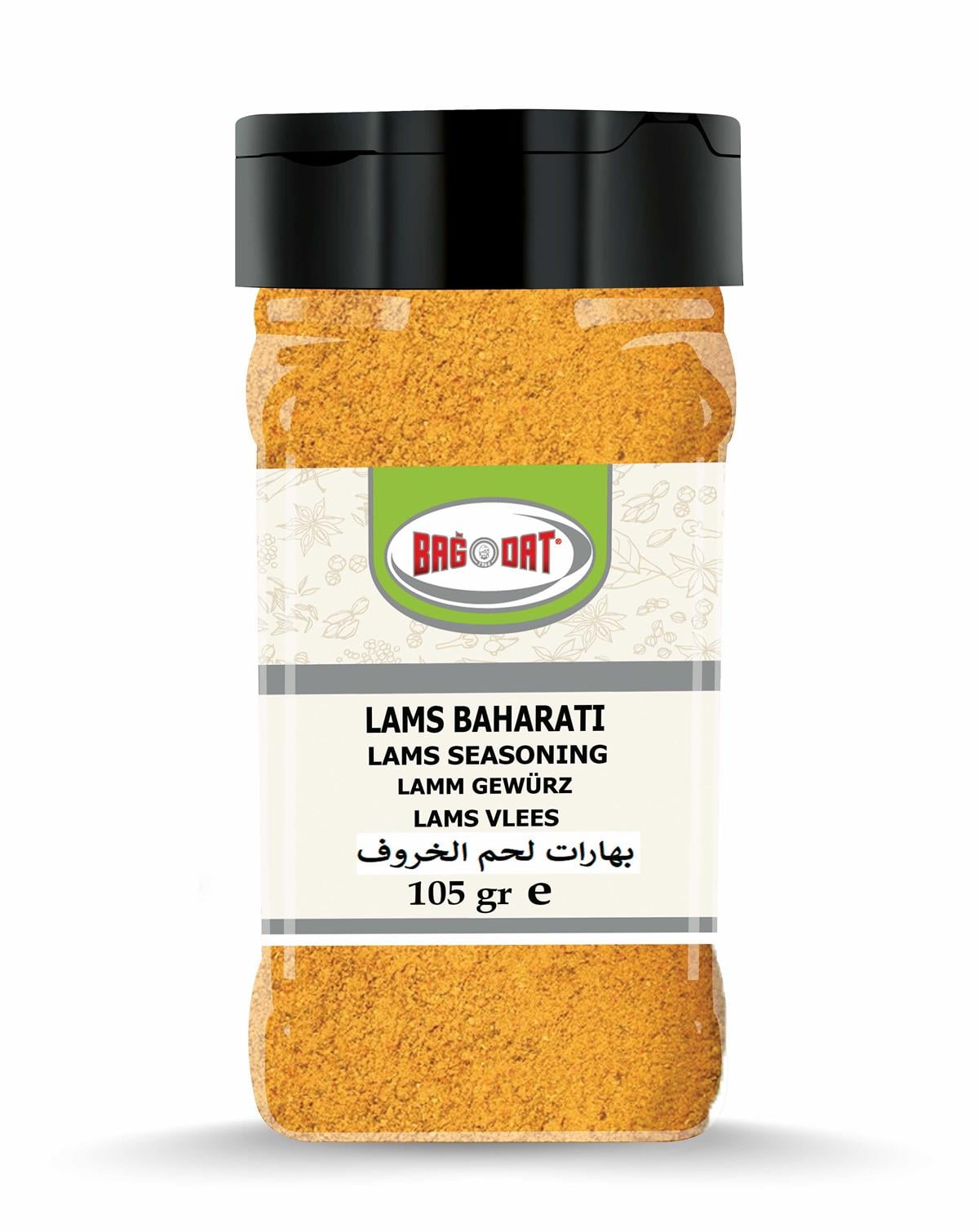 Bagdat Lams Baharati is a traditional Turkish spice blend specially crafted for lamb dishes and grilled meats.