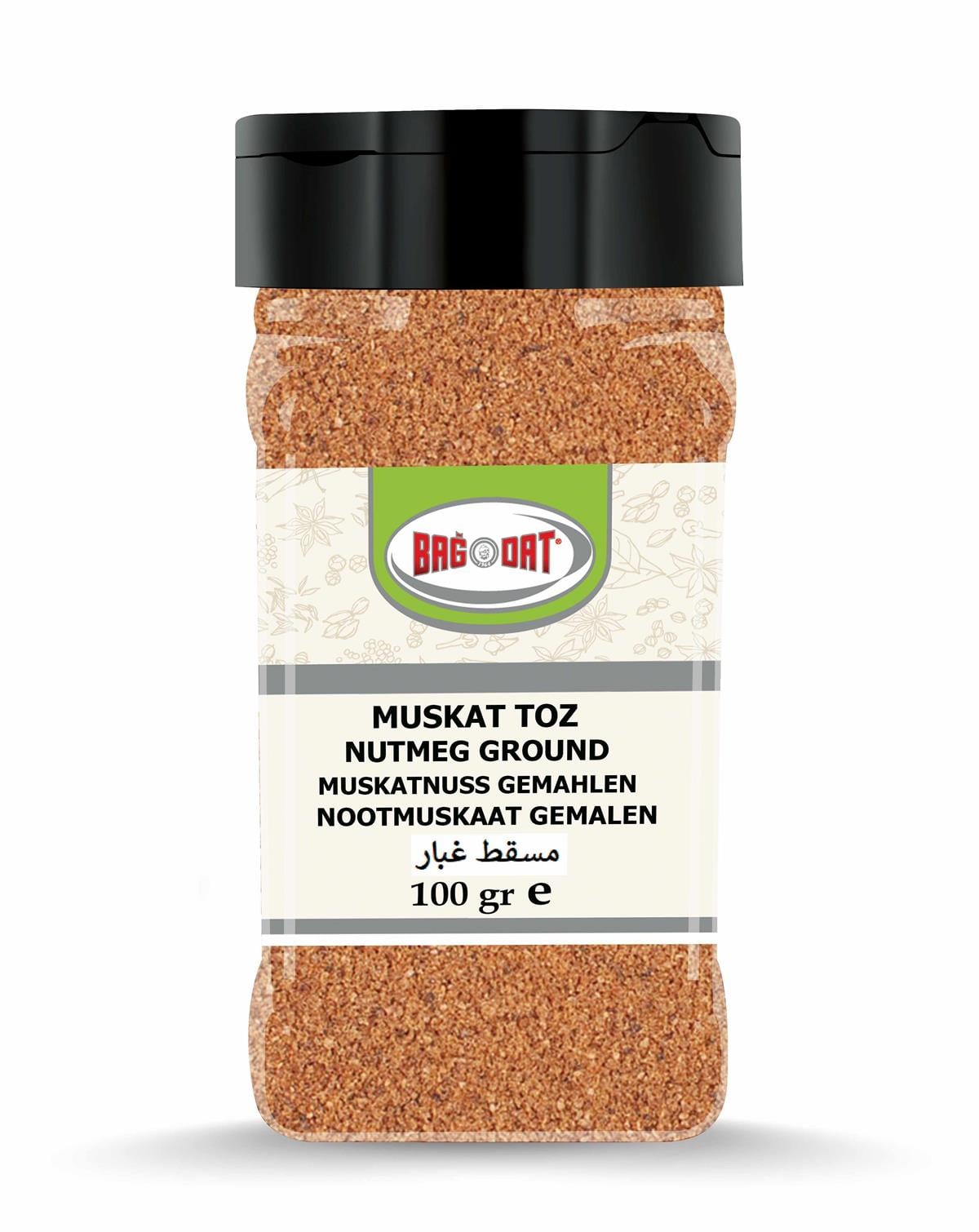 Bağdat Nutmeg Powder is a finely ground spice made from high-quality nutmeg, carefully processed to bring warm, sweet, and slightly woody notes to your kitchen.