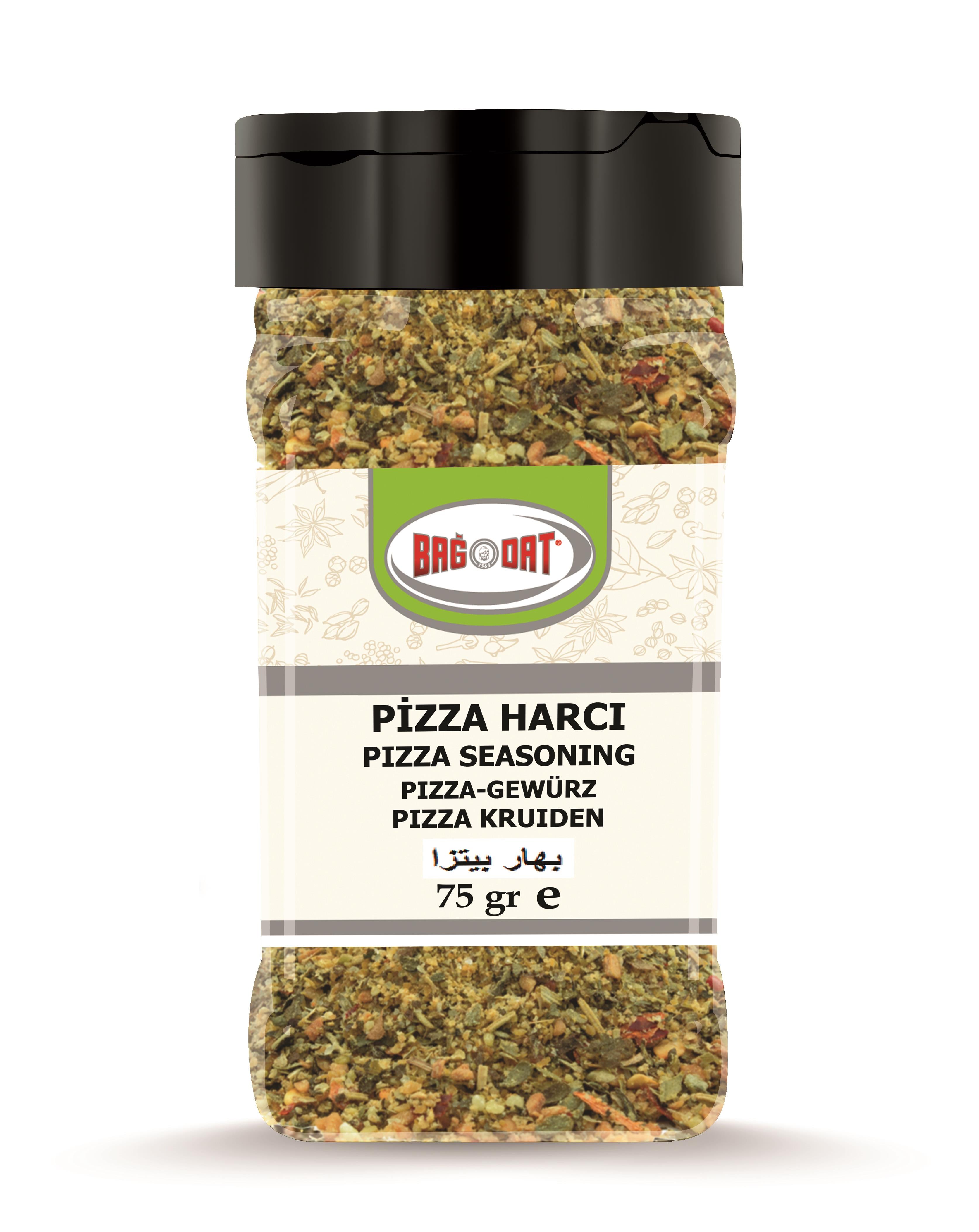 Bagdat Pizza Seasoning is a perfectly balanced Mediterranean spice blend crafted to bring rich, savory flavor to your homemade dishes.