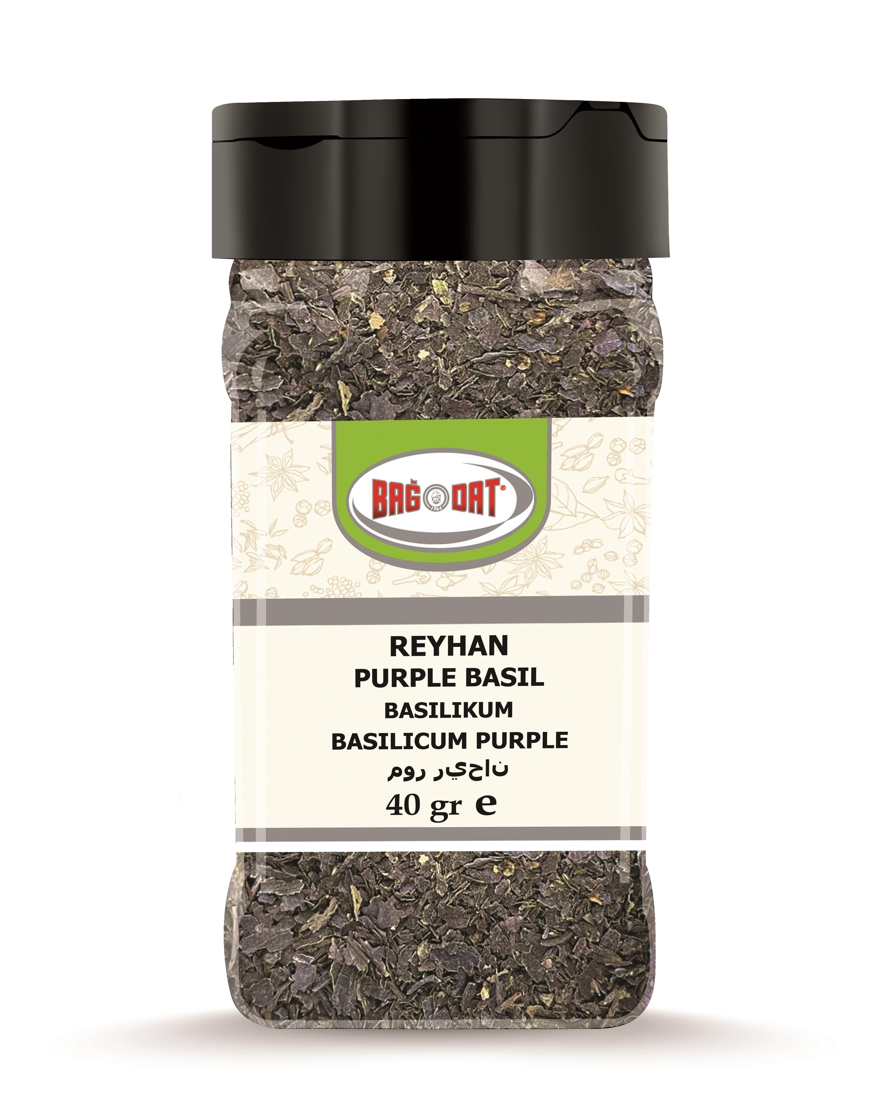 Bagdat Reyhan (Purple Basil) brings the bold, slightly peppery and aromatic flavor of traditional Turkish cuisine straight to your kitchen.