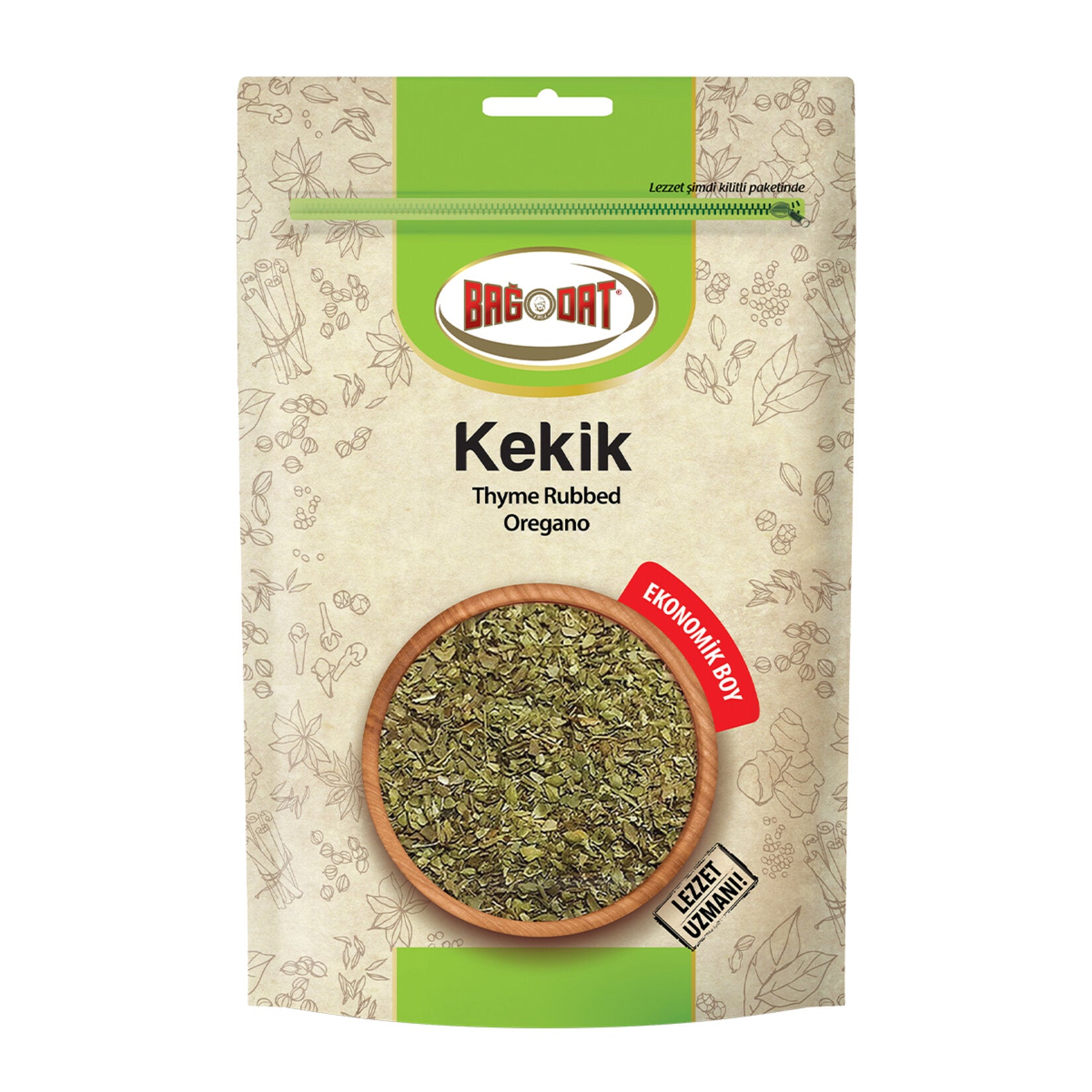 Enhance your meals with the bold, earthy flavor of Bagdat Thyme Eko, a staple herb in Mediterranean and Turkish cuisine.