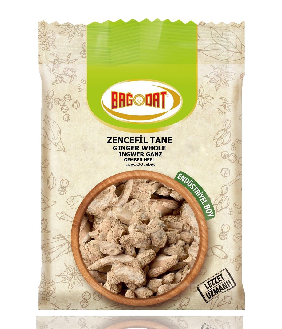 Bring bold, warming flavor to your kitchen with Bağdat Whole Ginger (zencefil tane).