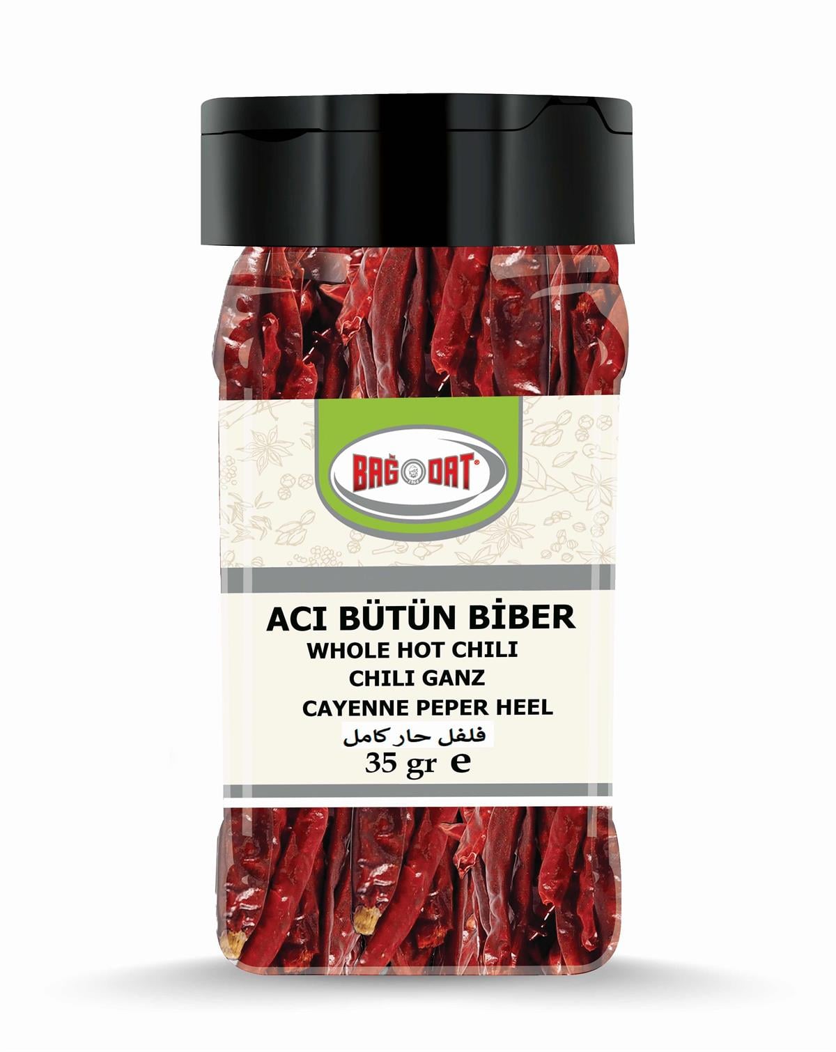 Bagdat Whole Hot Chili Pepper brings bold heat and vibrant flavor to your kitchen.