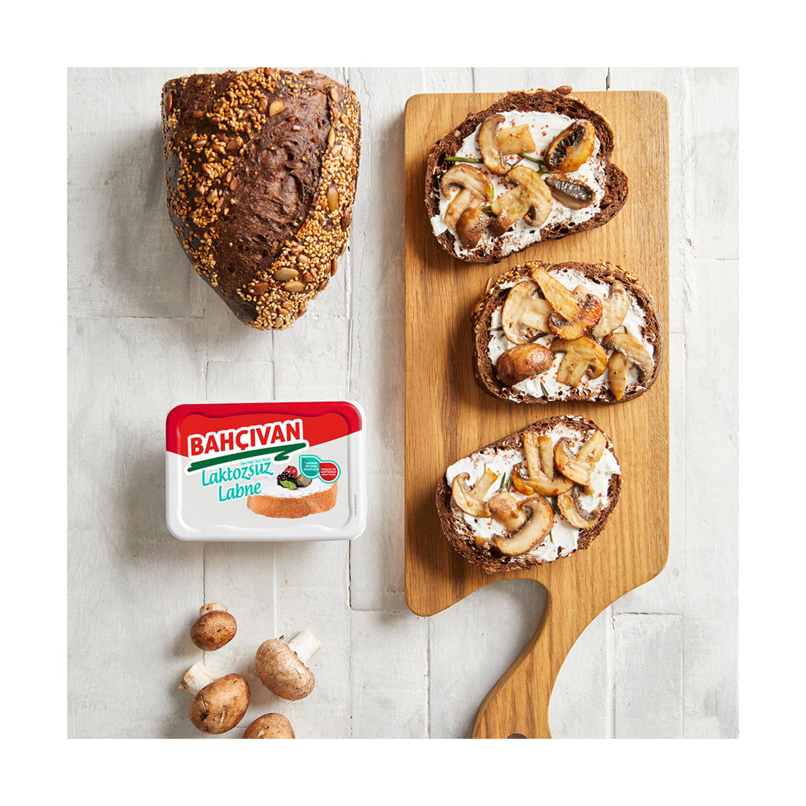 Bahcivan Lactose-Free Labneh Cream Cheese brings the smooth, creamy taste of traditional Turkish labneh to your table—without lactose.