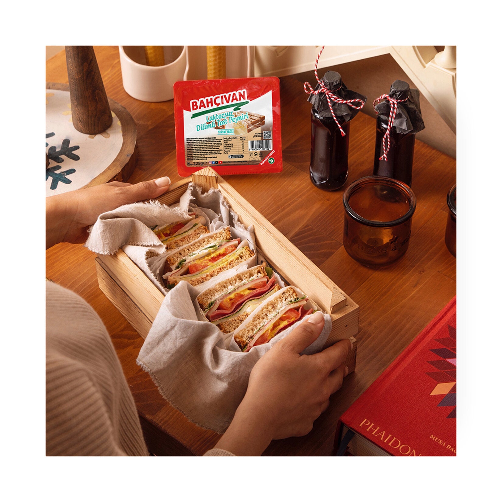 Bahcivan Lactose Free Sliced Tost Cheese brings the rich, melty taste of traditional Turkish tost cheese—without the lactose.