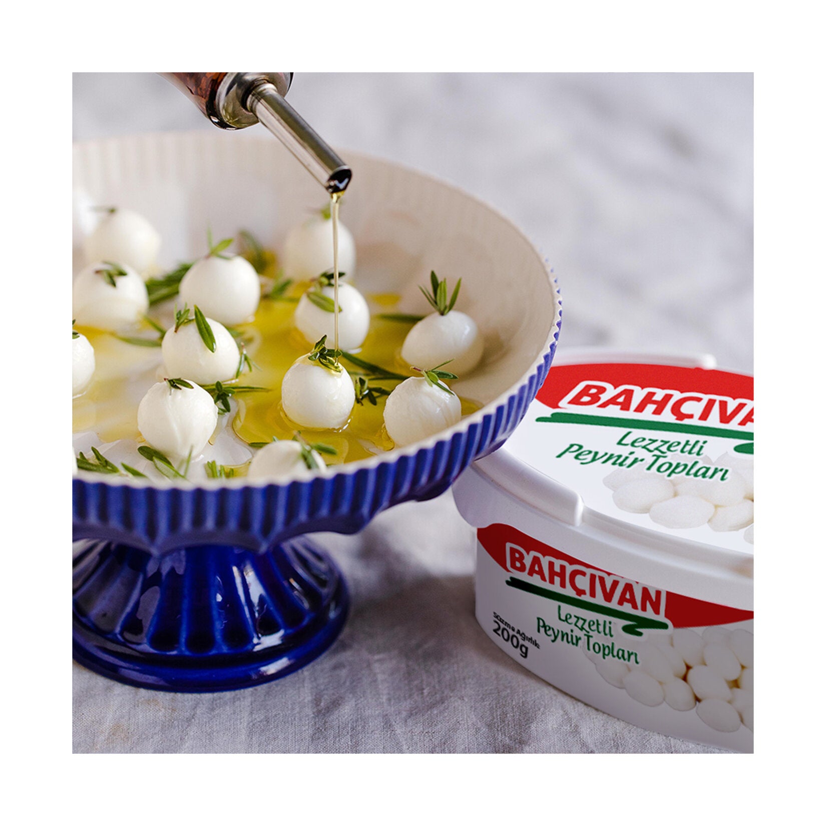 Bahçıvan Lezzetli Cheese Balls bring the rich taste of traditional Turkish dairy to your breakfast table and snack platters.