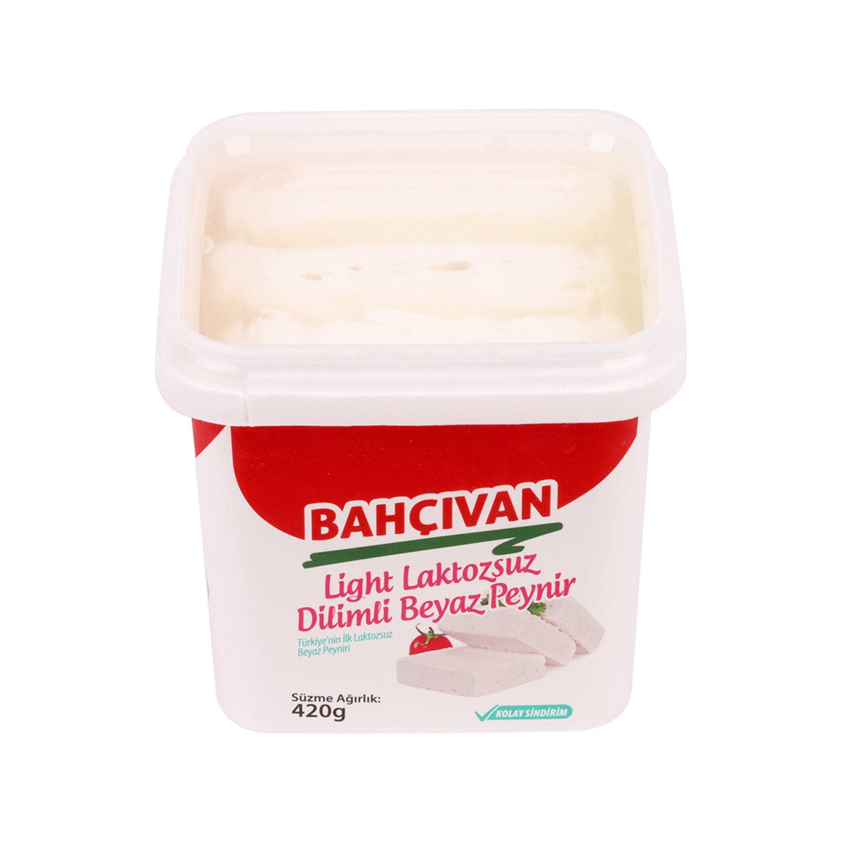 Bahçıvan Light Lactose-Free Sliced White Cheese brings the classic taste of Turkish white cheese to your table in a lighter, easy-to-enjoy form.