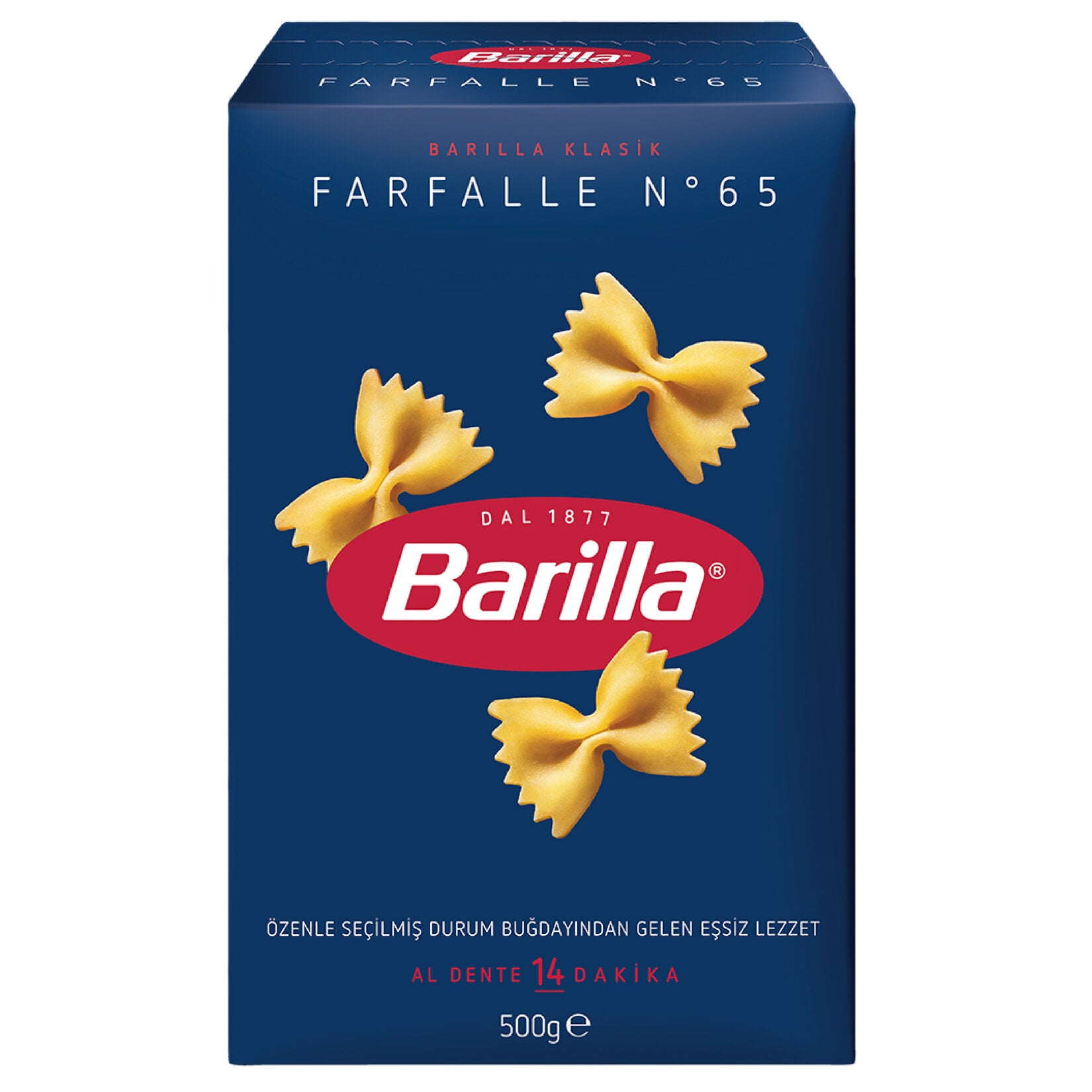Bring the taste of Italy to your kitchen with Barilla Farfalle Mini Bowtie Pasta.