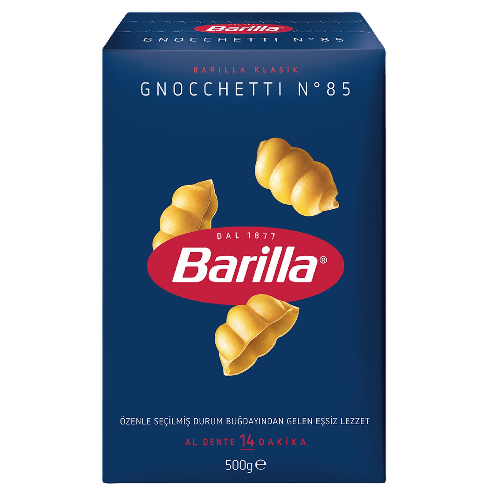 Barilla Gnocchetti Pasta brings the traditional taste of Italian-style pasta to your kitchen, made with high-quality durum wheat semolina.