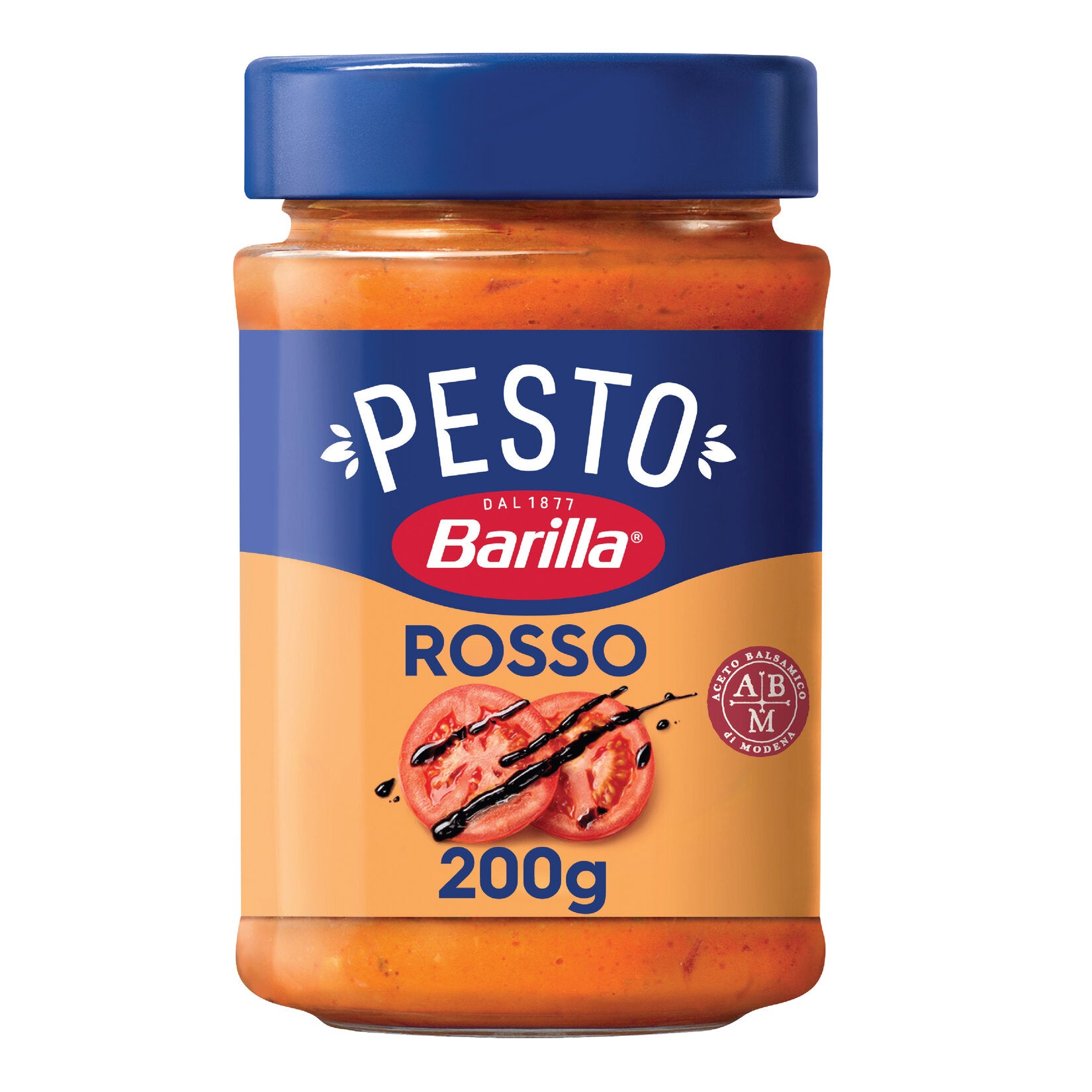 Barilla Pesto Rosso Pasta Sauce brings the rich taste of sun-ripened tomatoes and aged Italian cheeses straight to your kitchen.