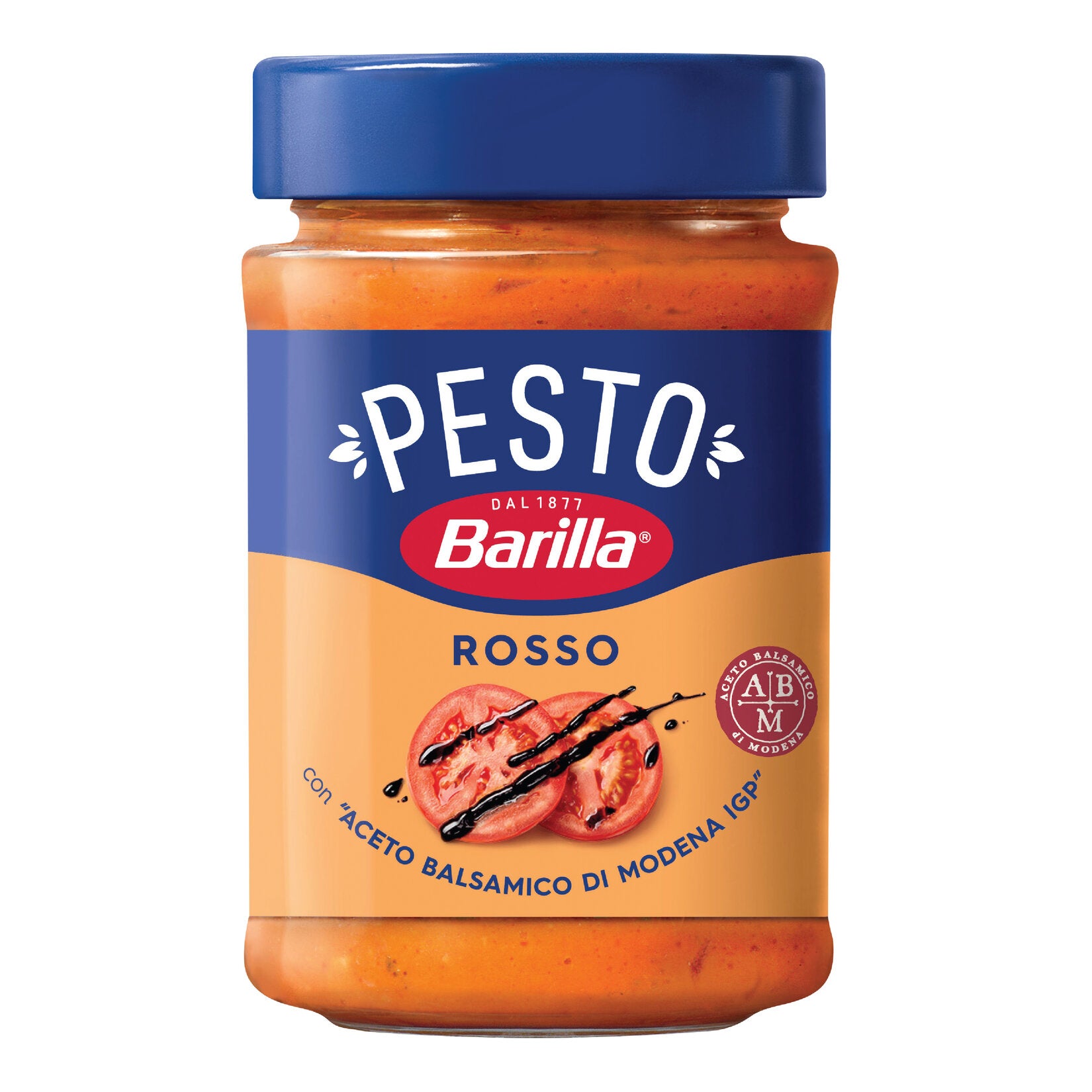 Barilla Pesto Rosso Pasta Sauce brings the rich taste of sun-ripened tomatoes and aged Italian cheeses straight to your kitchen.