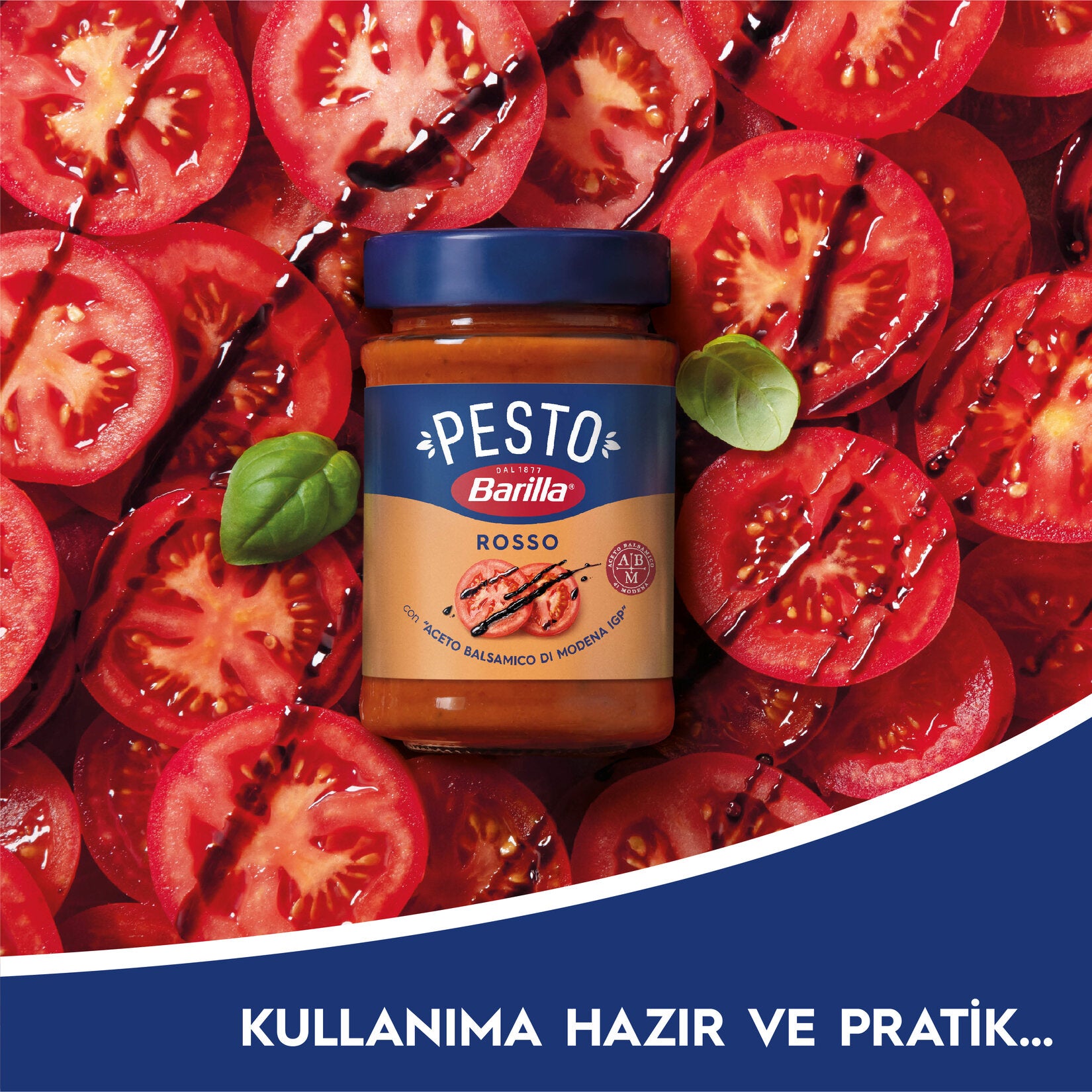 Barilla Pesto Rosso Pasta Sauce brings the rich taste of sun-ripened tomatoes and aged Italian cheeses straight to your kitchen.