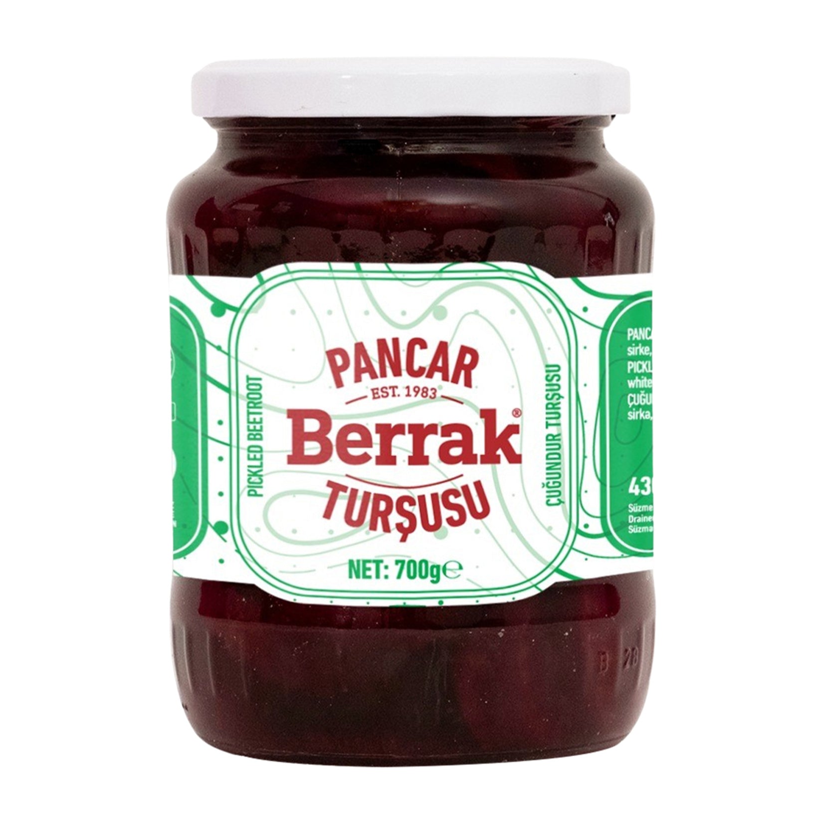 Berrak Pickled Beets bring the bold, tangy flavor of traditional Turkish-style pickling to your table.