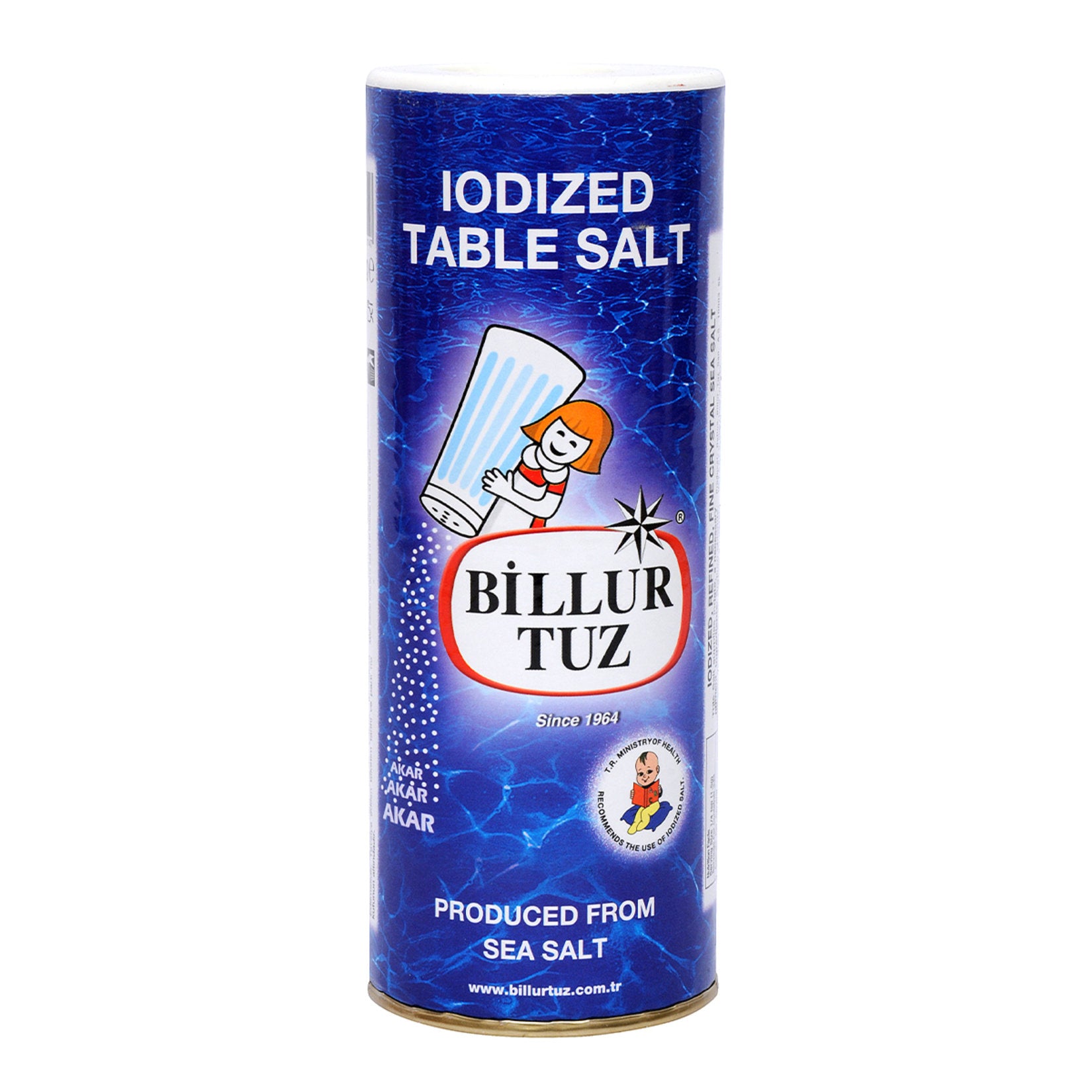 Billur Iodized Table Salt is a kitchen essential trusted in homes across Türkiye.